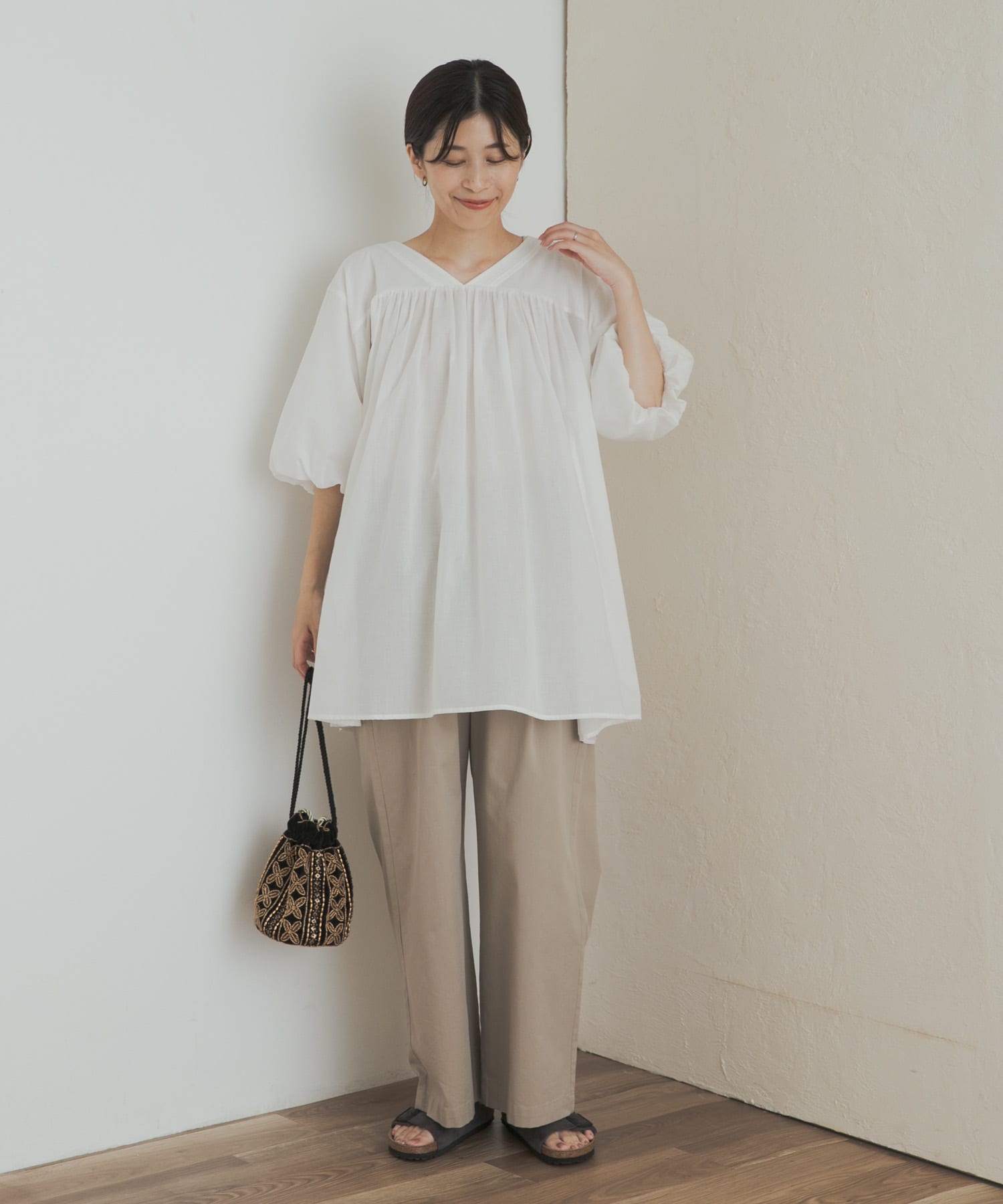 身長：162cm サイズ：M