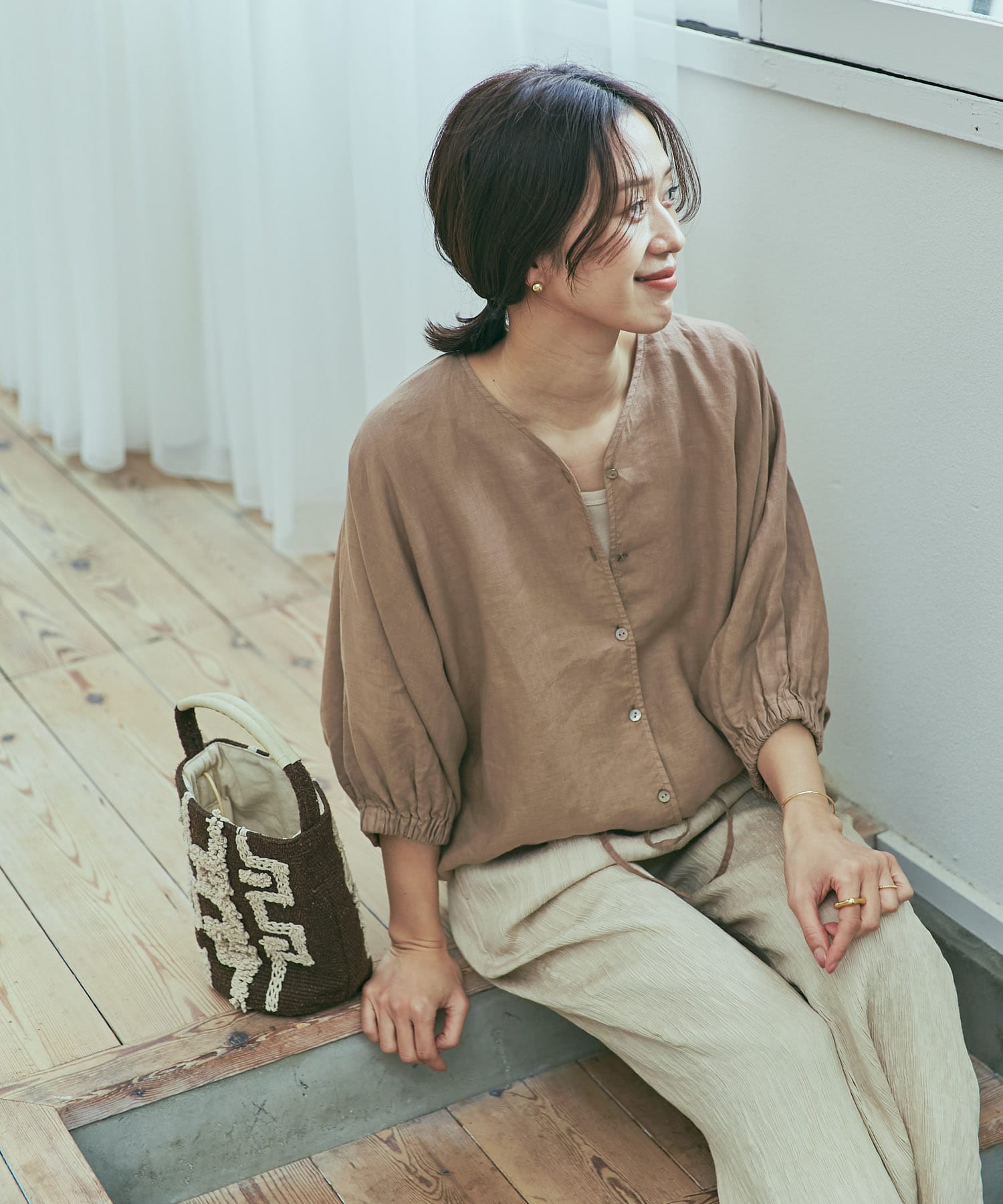 身長：168cm サイズ：M