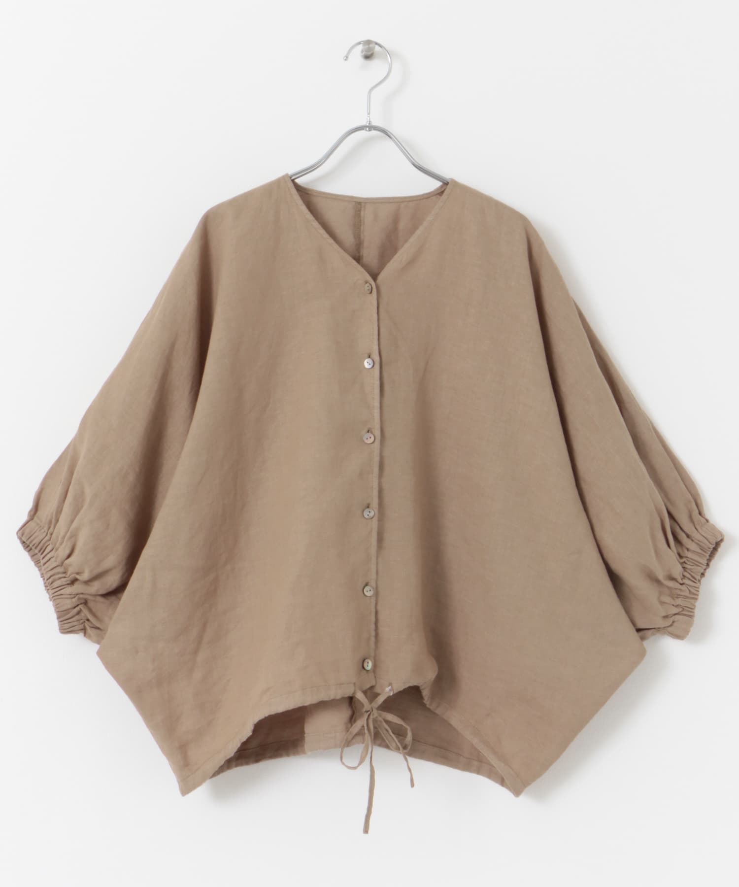 タグ付き★新品未使用 アーバンリサーチドアーズ　リネンドロストドルマンブラウス URBAN RESEARCH DOORS（アーバンリサーチドアーズ）の「リネンドロスト