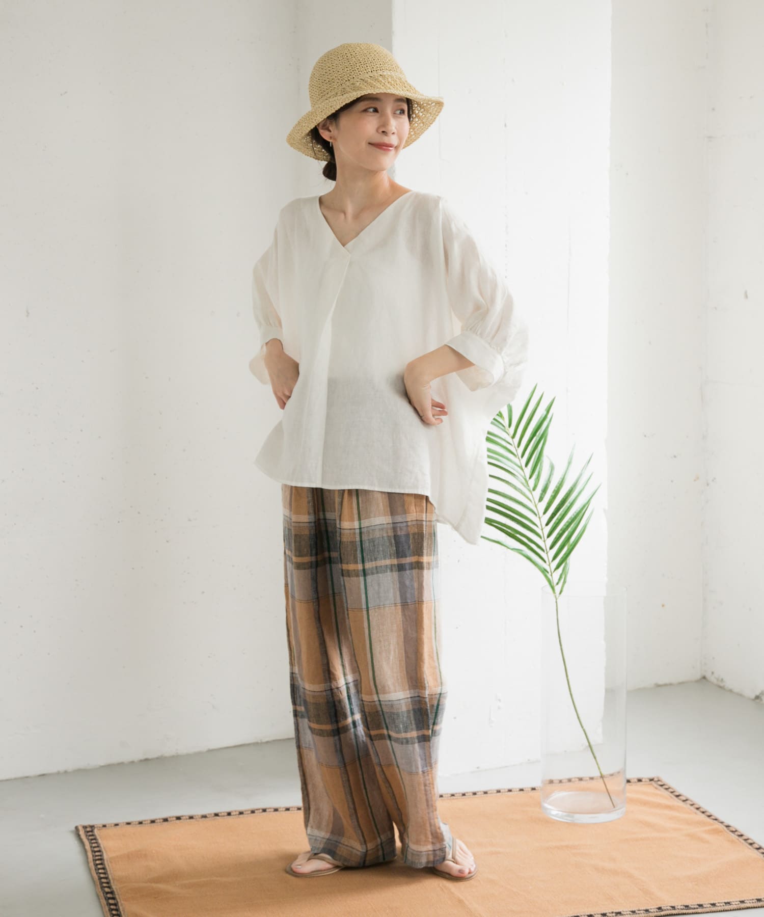 身長：162cm サイズ：M