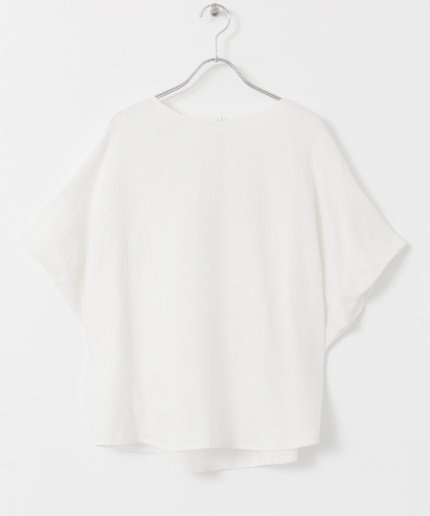 リネンコクーンシルエットブラウス OFF WHITE M