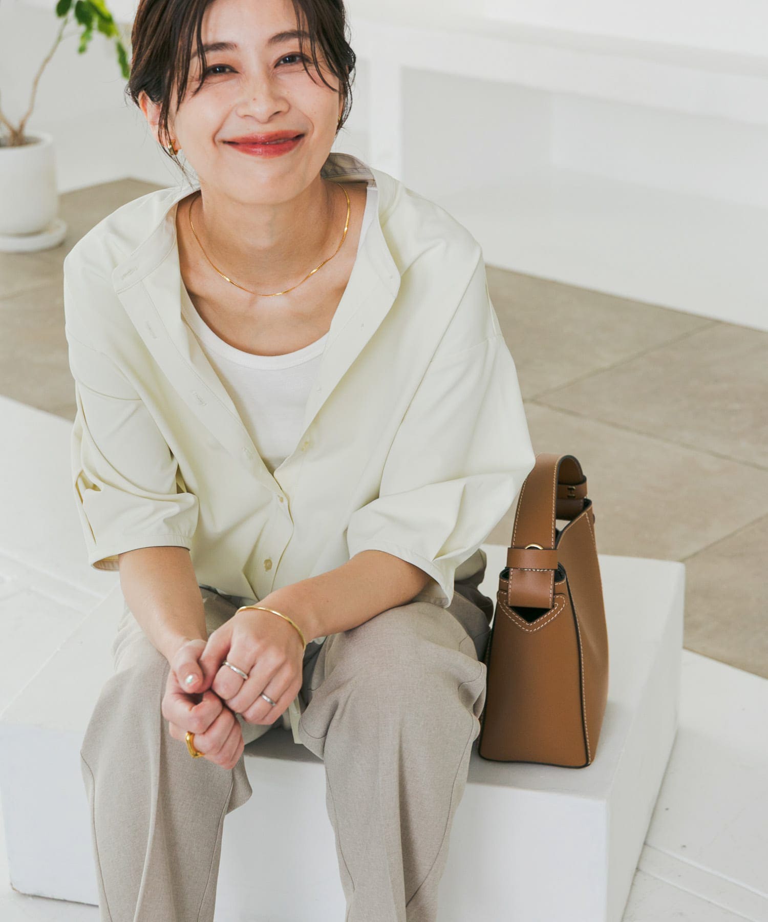 身長：162cm サイズ：M