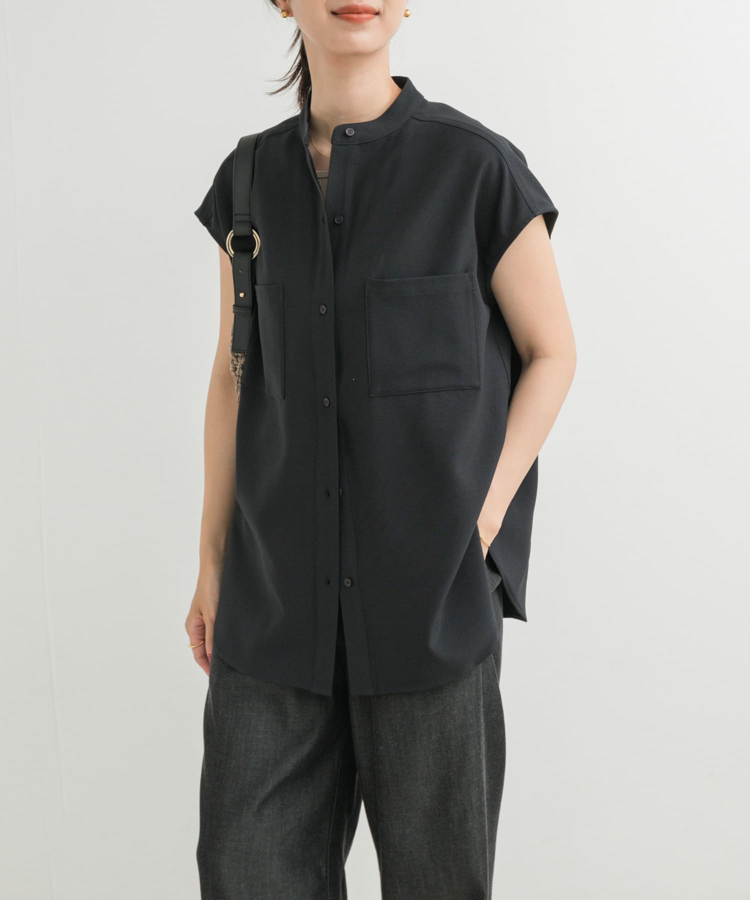 『UR TECH DRYLUXE』フレンチスリーブシャツ