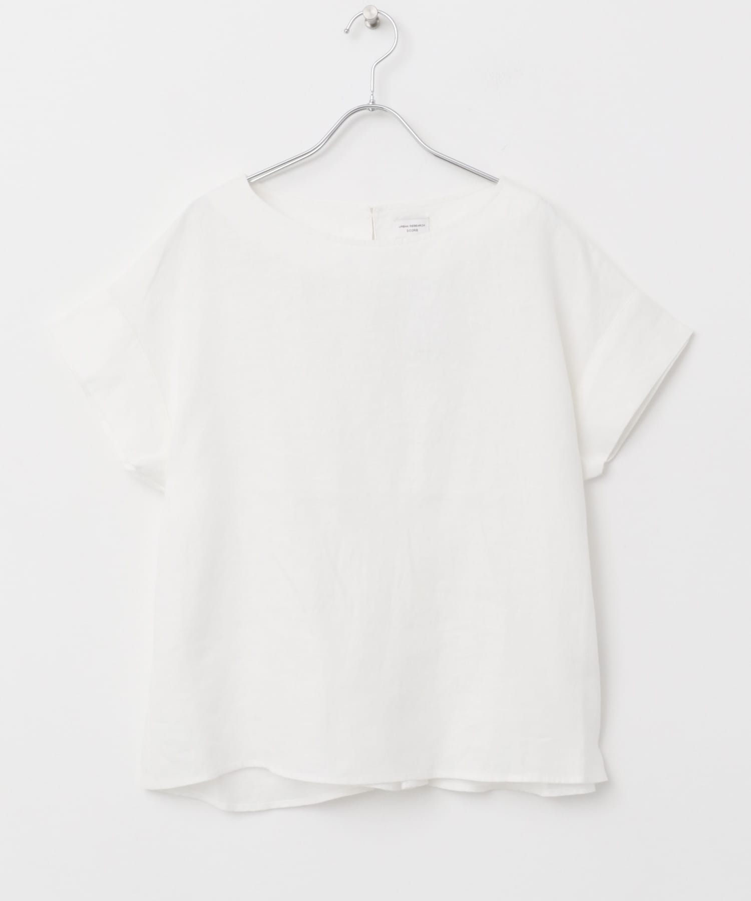 リネンバックタックブラウス OFF WHITE M
