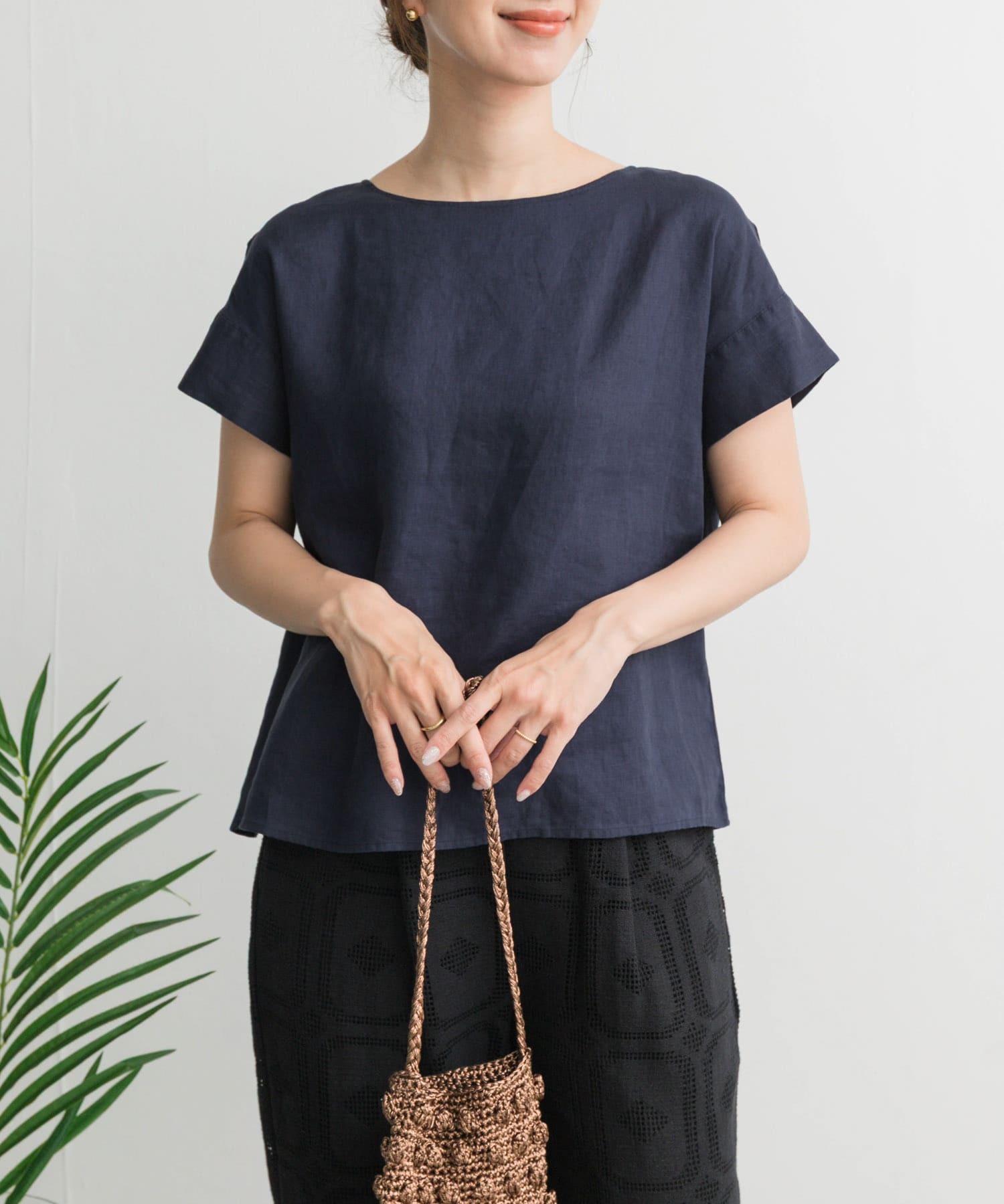 リネンバックタックブラウス(M OFF WHITE): トップス｜URBAN RESEARCH 