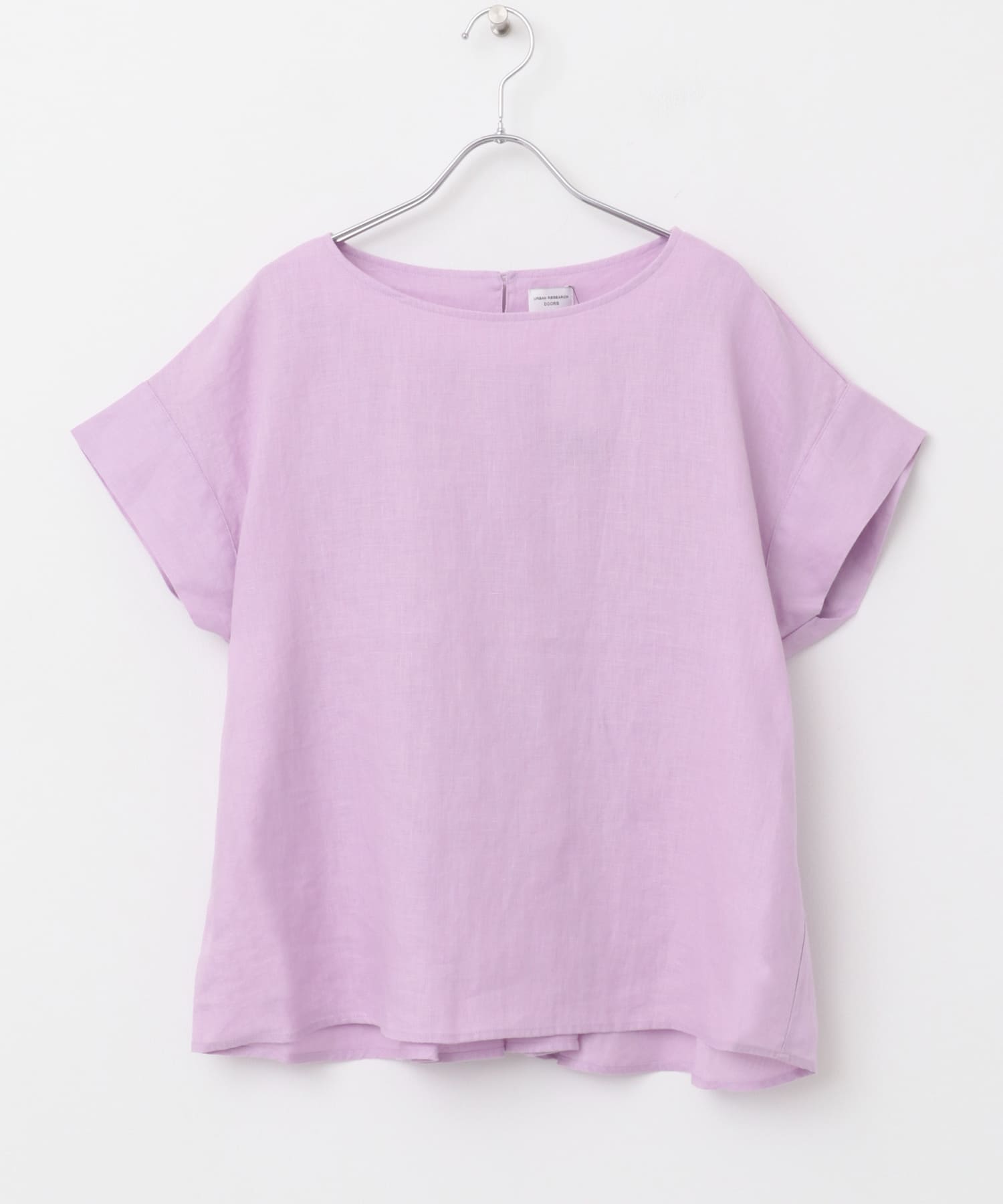 リネンバックタックブラウス LILAC M