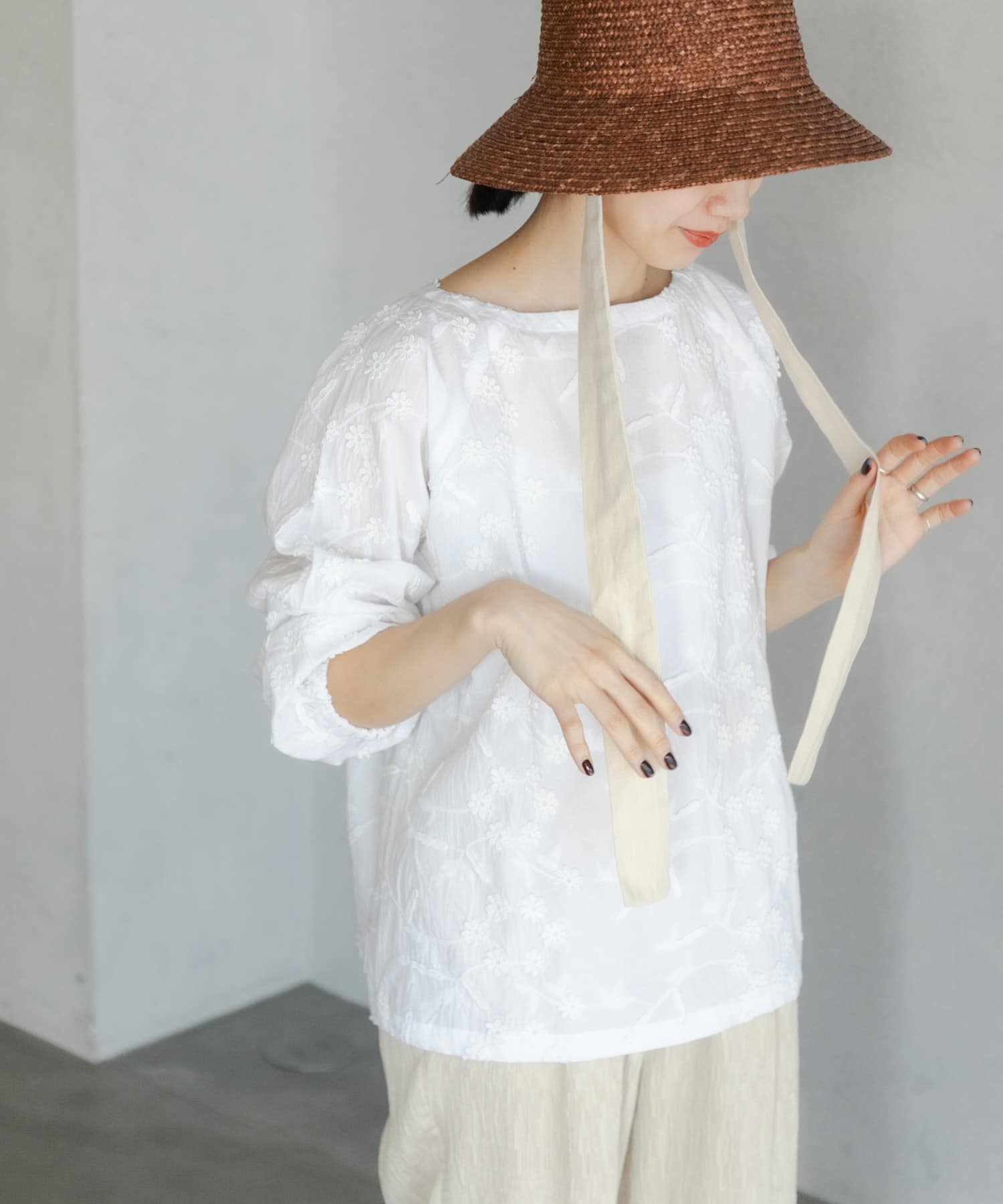 身長：157cm サイズ：M