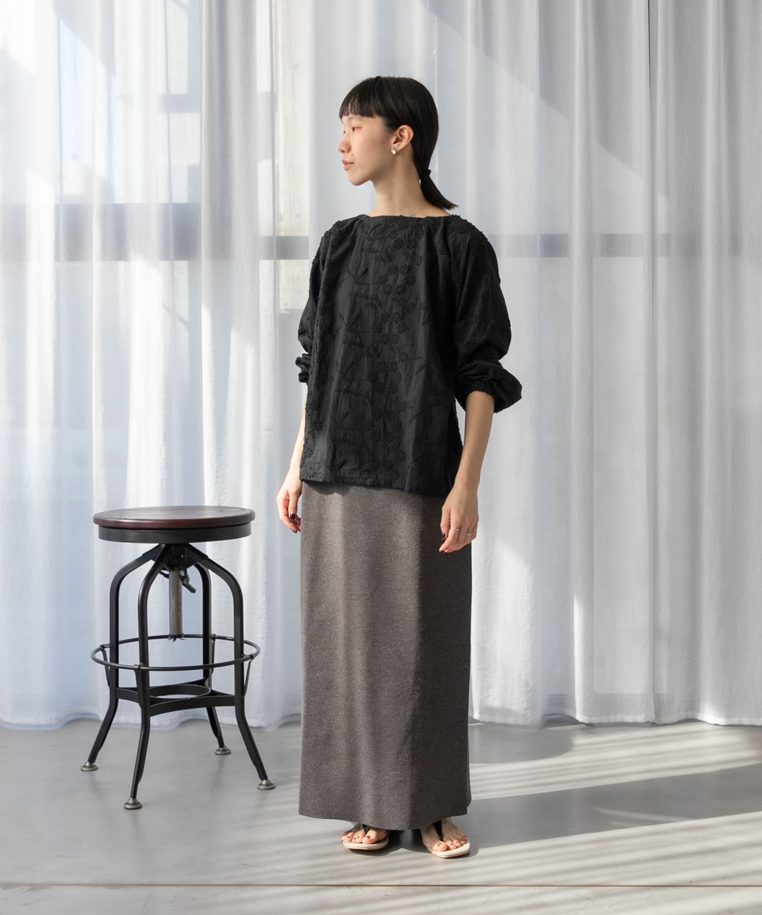 身長：157cm サイズ：M