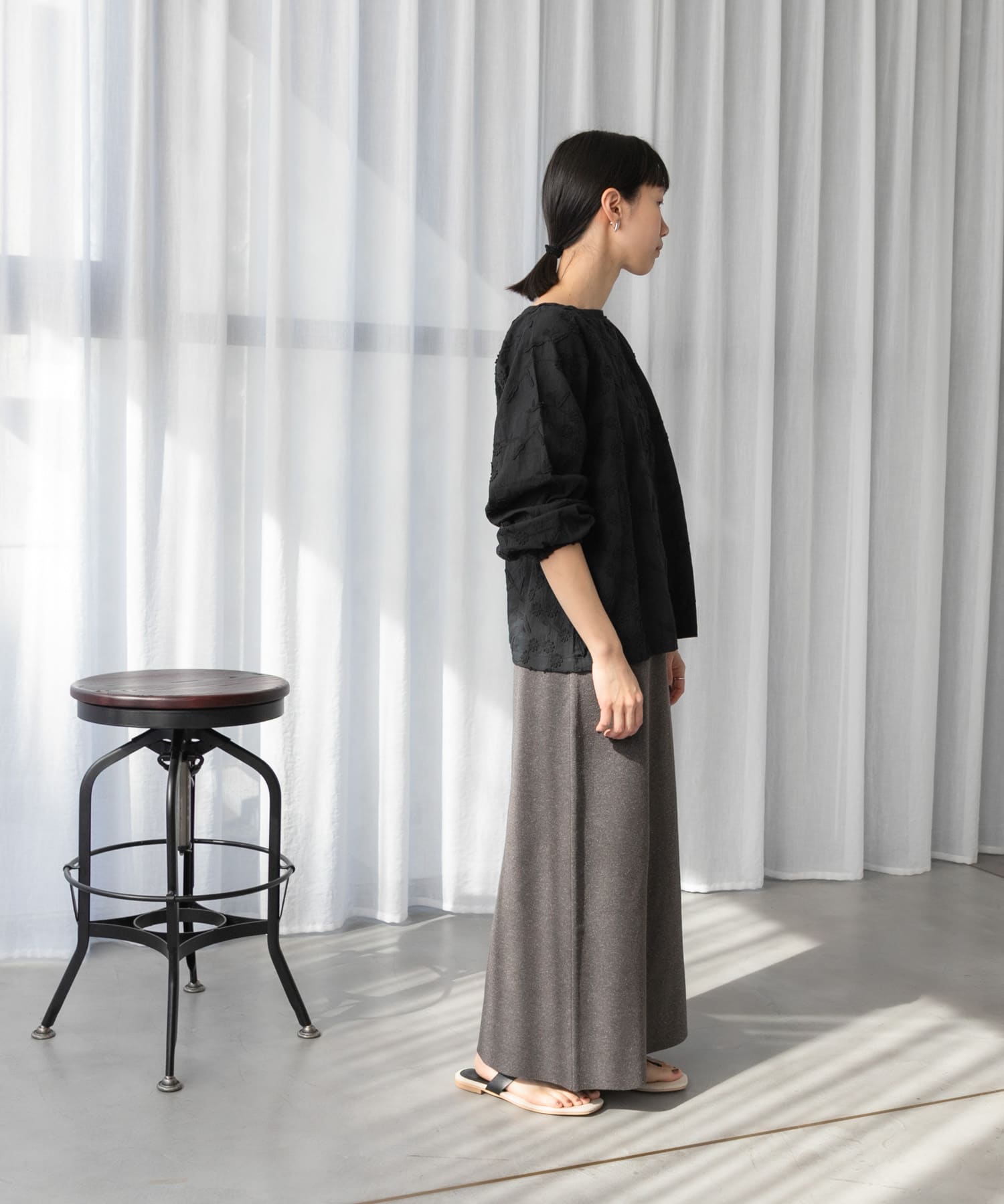 身長：157cm サイズ：M