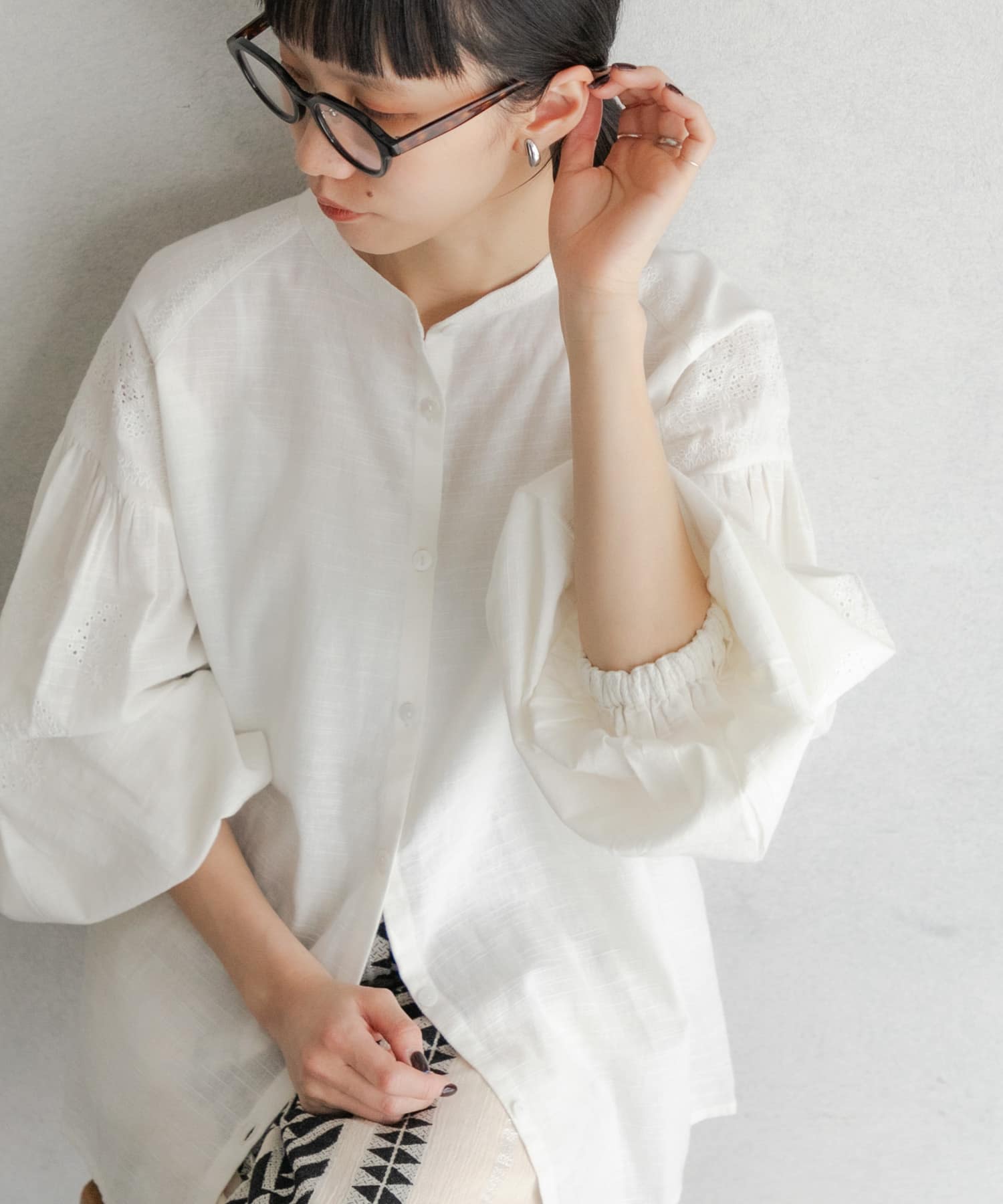 身長：157cm サイズ：M