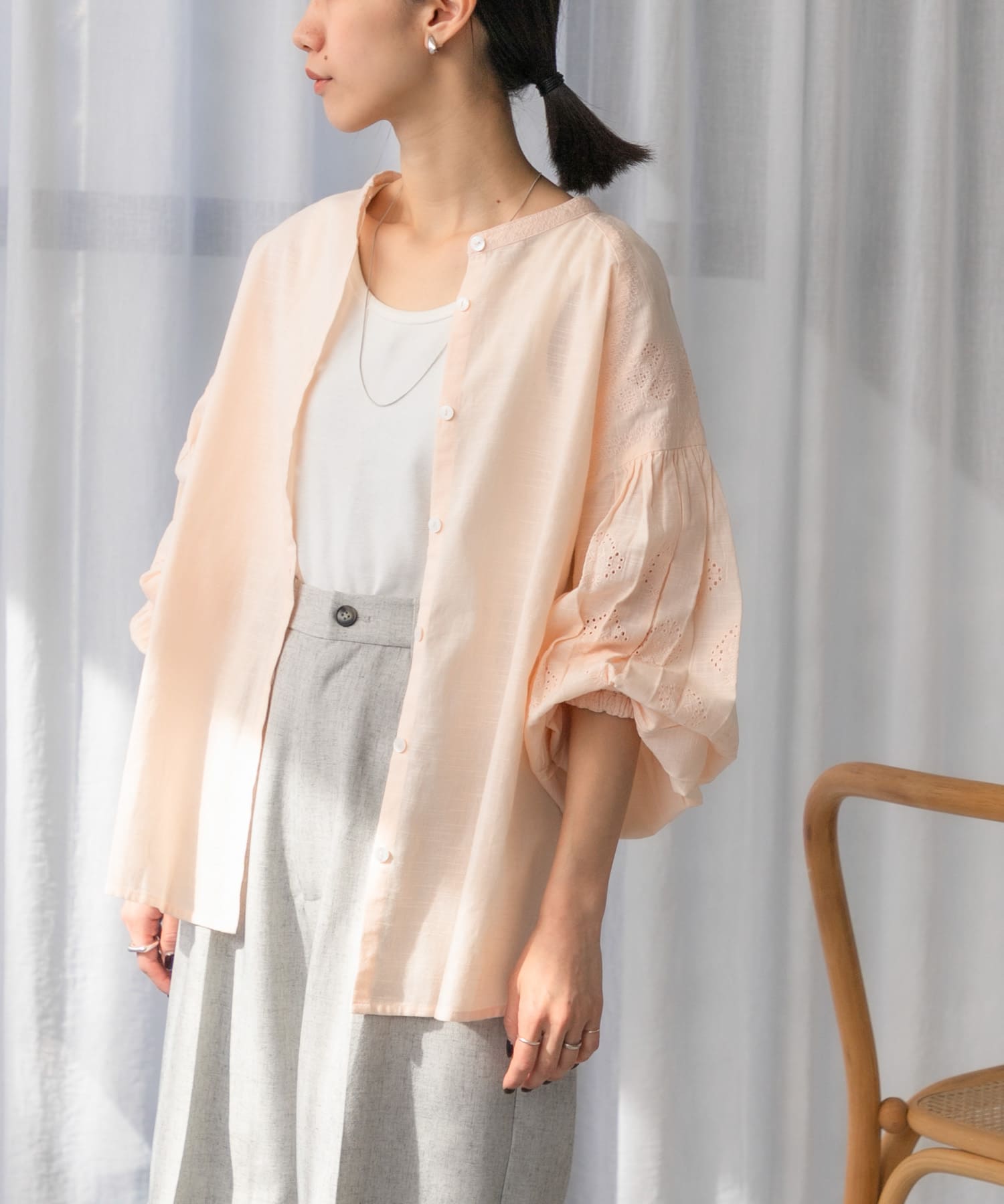 身長：157cm サイズ：M