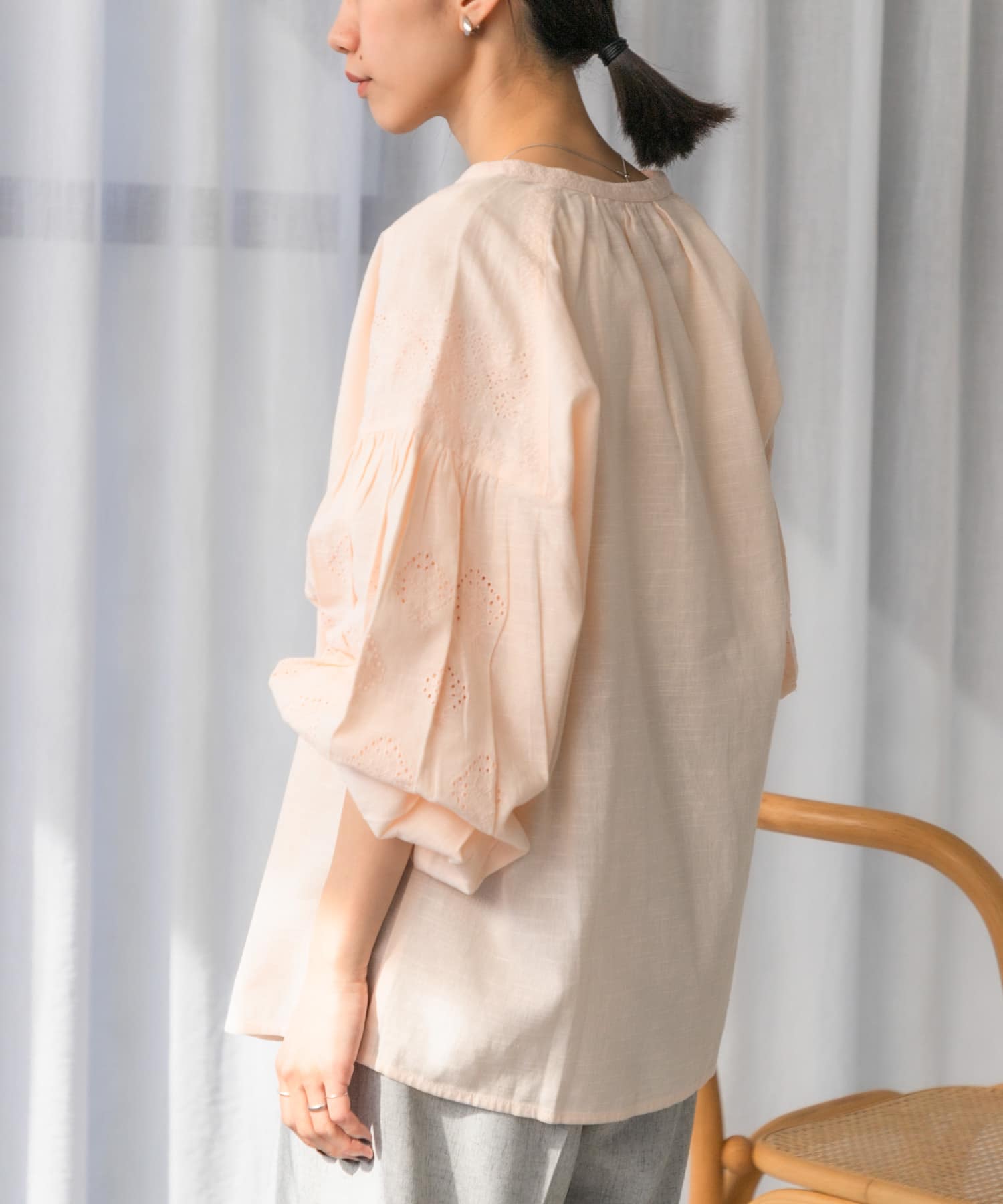 身長：157cm サイズ：M
