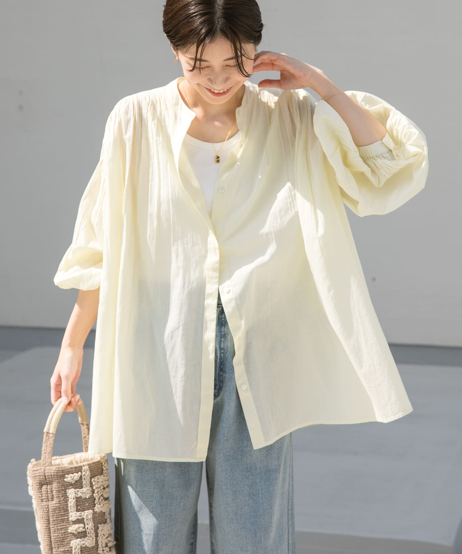 身長：162cm サイズ：M