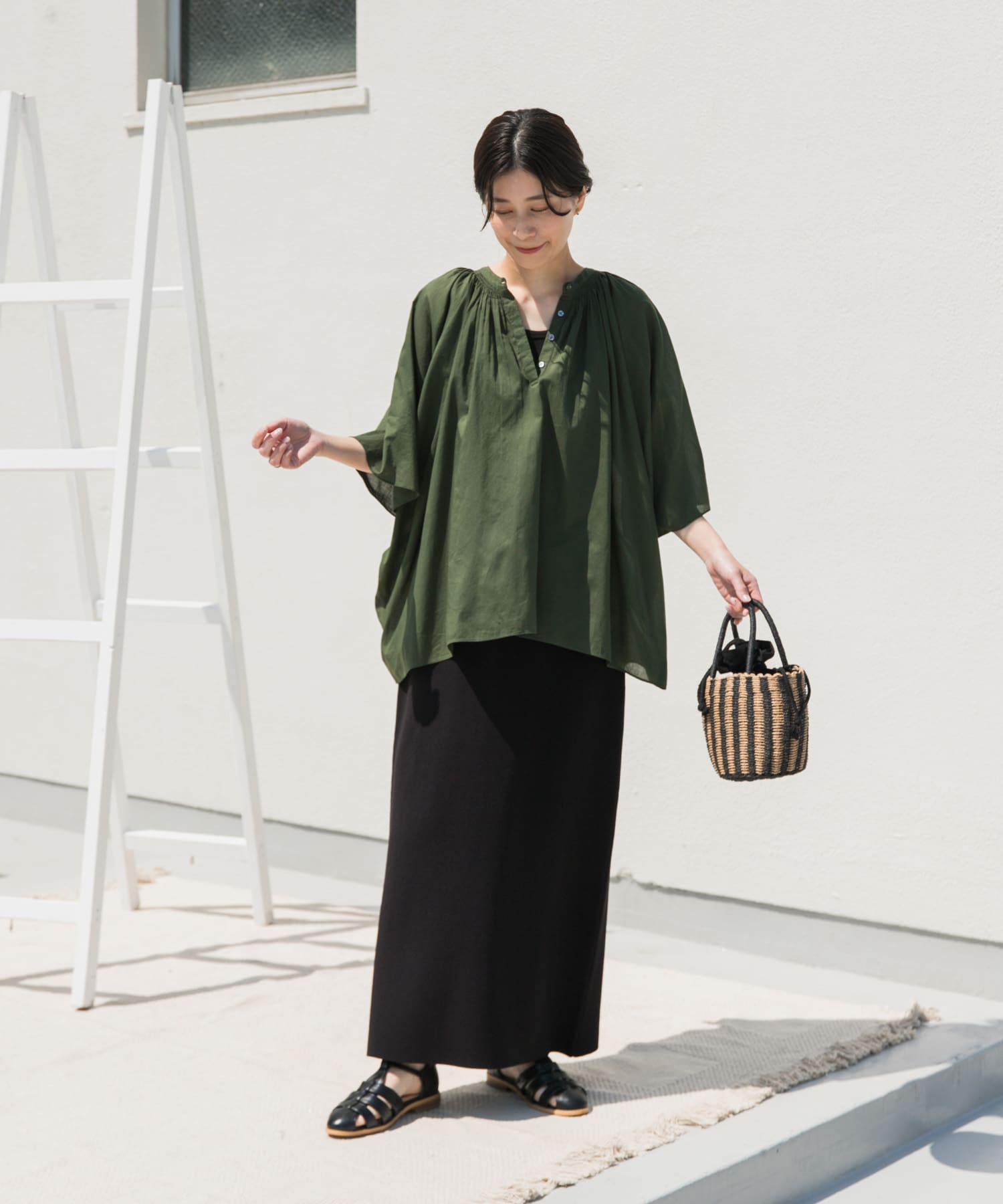 身長：162cm サイズ：M