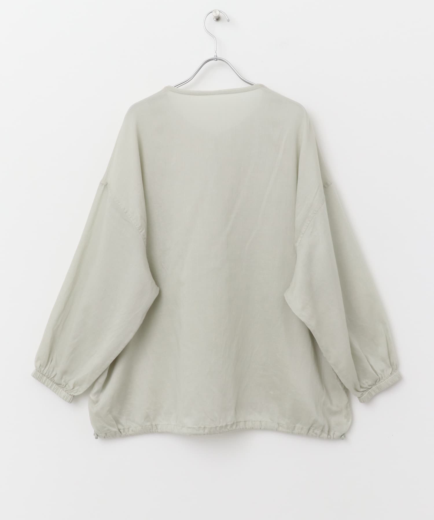 リネンブレンドドロストチュニック NATURAL M