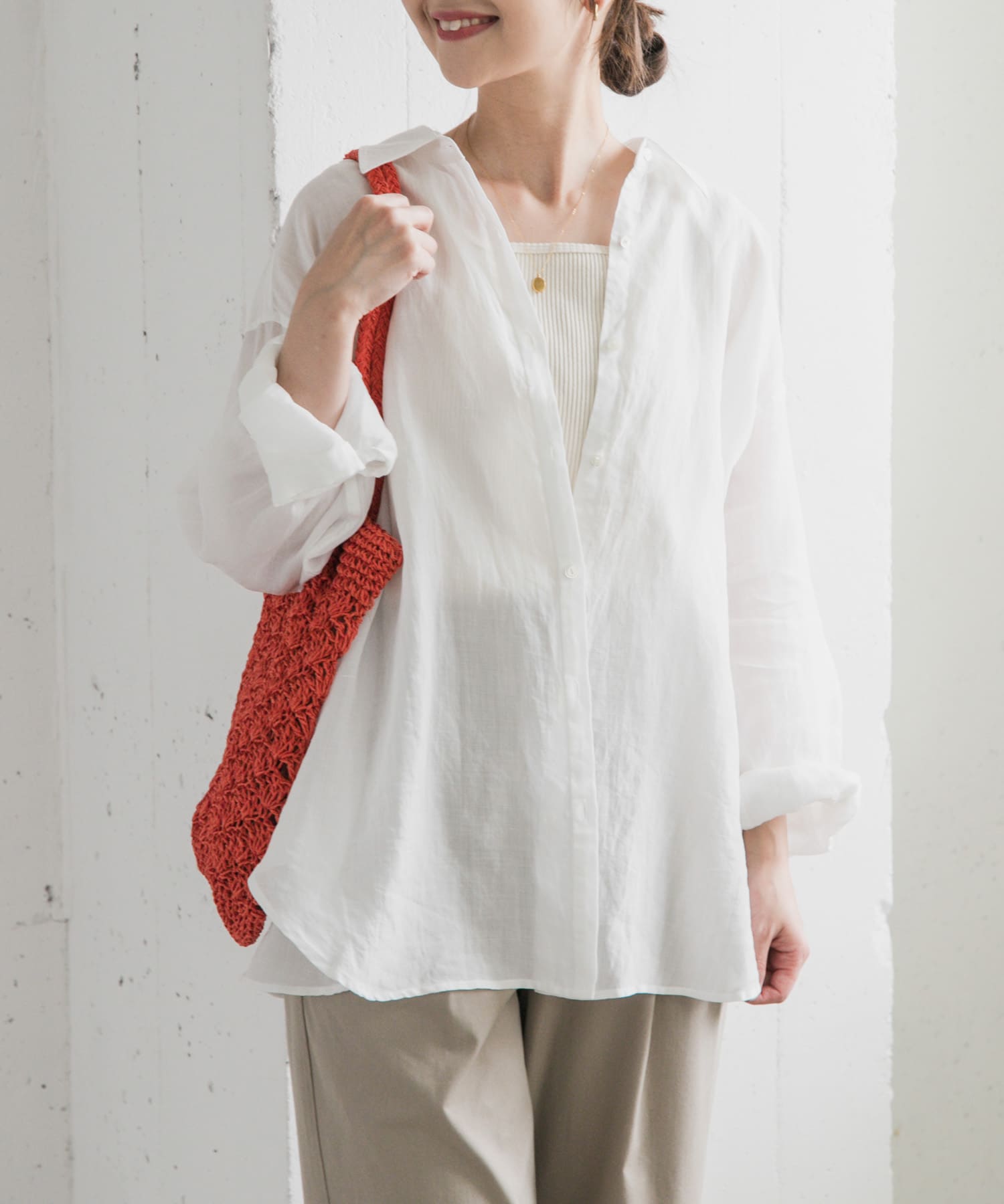 身長：158cm サイズ：M