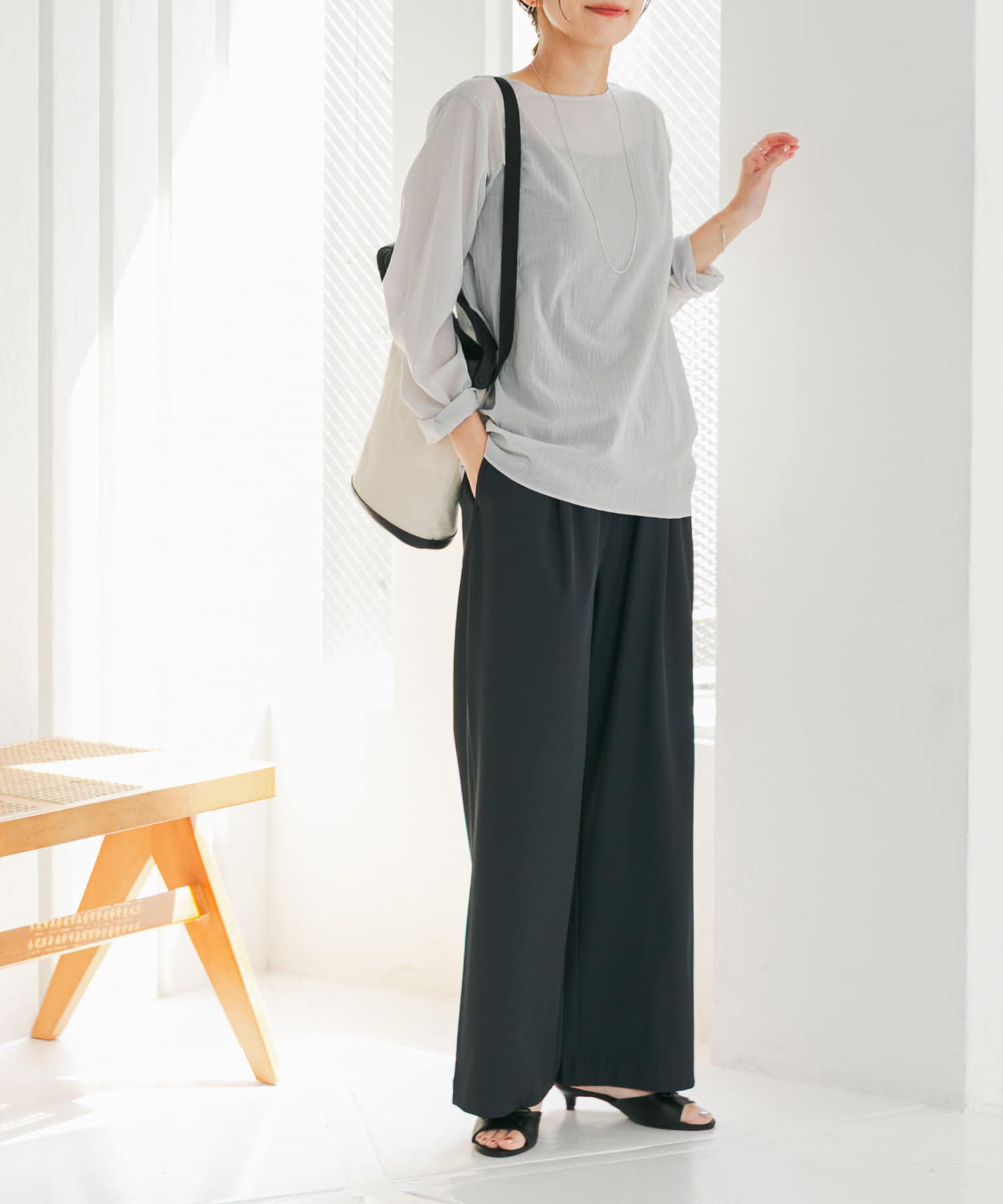 身長：162cm サイズ：M