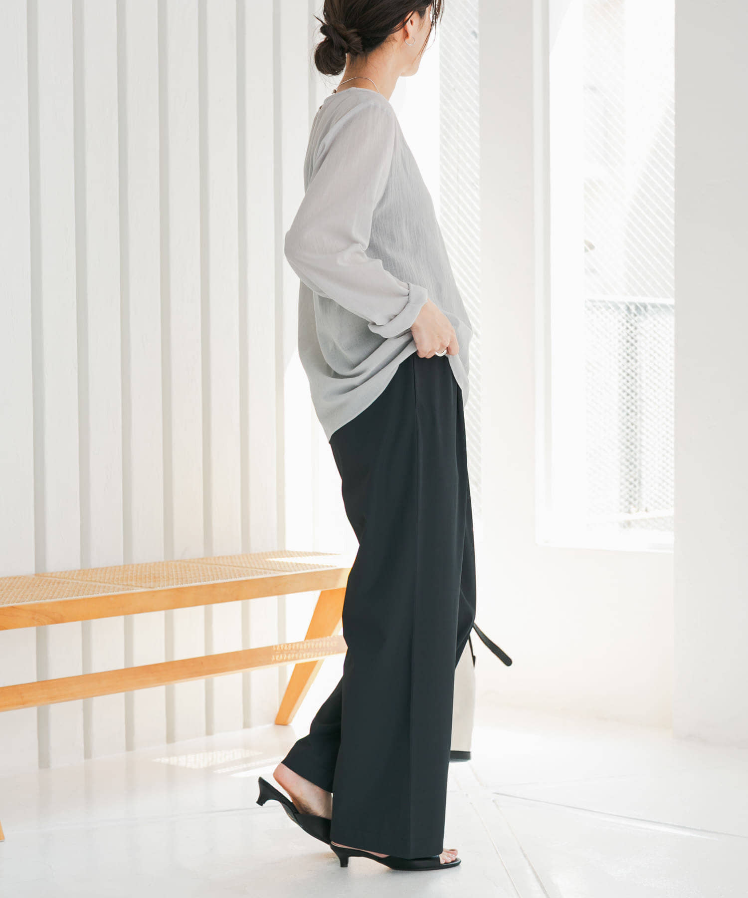 身長：162cm サイズ：M