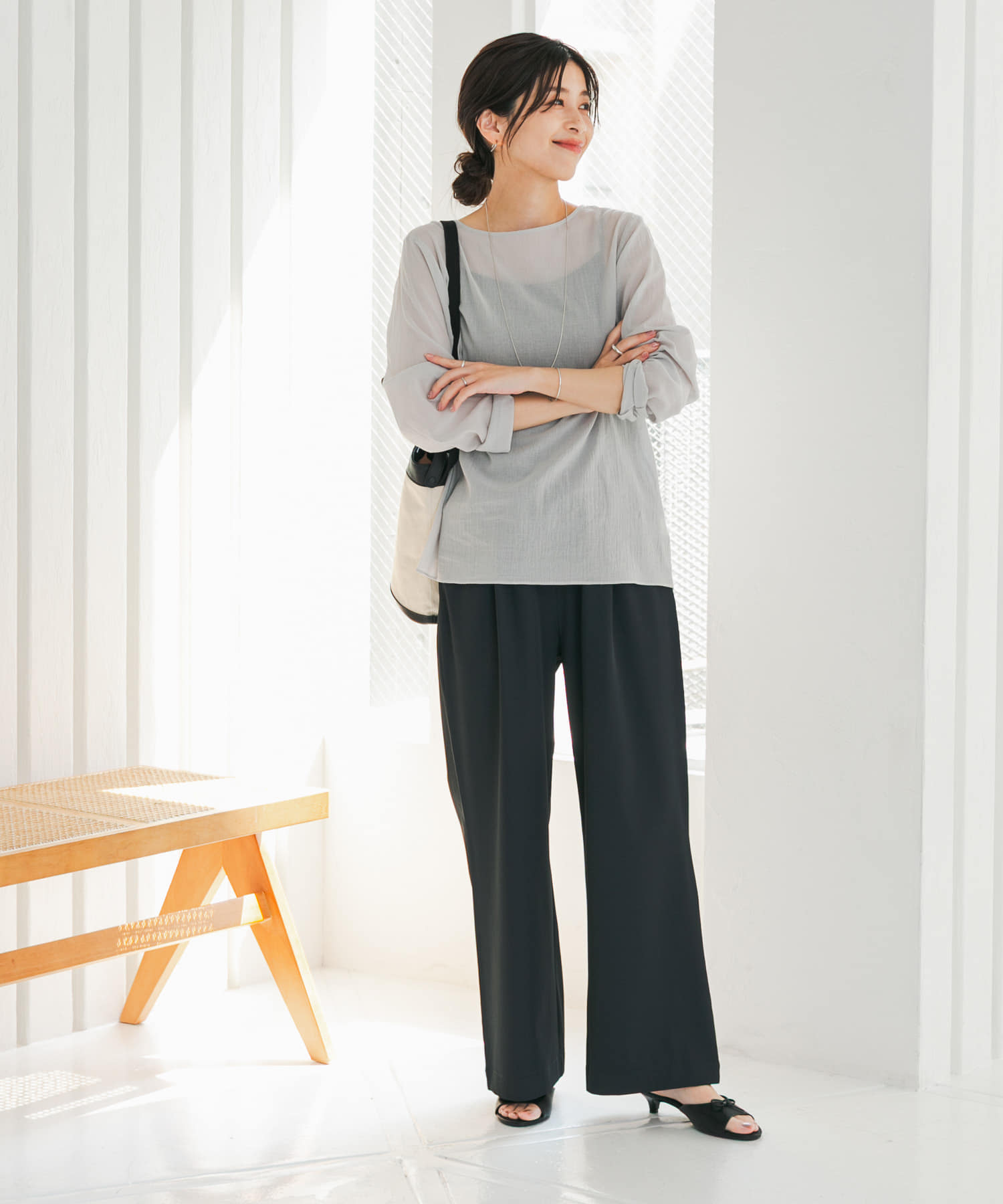 身長：162cm サイズ：M