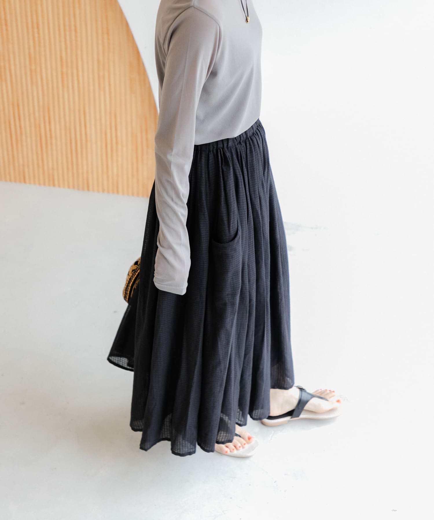 身長：157cm サイズ：M