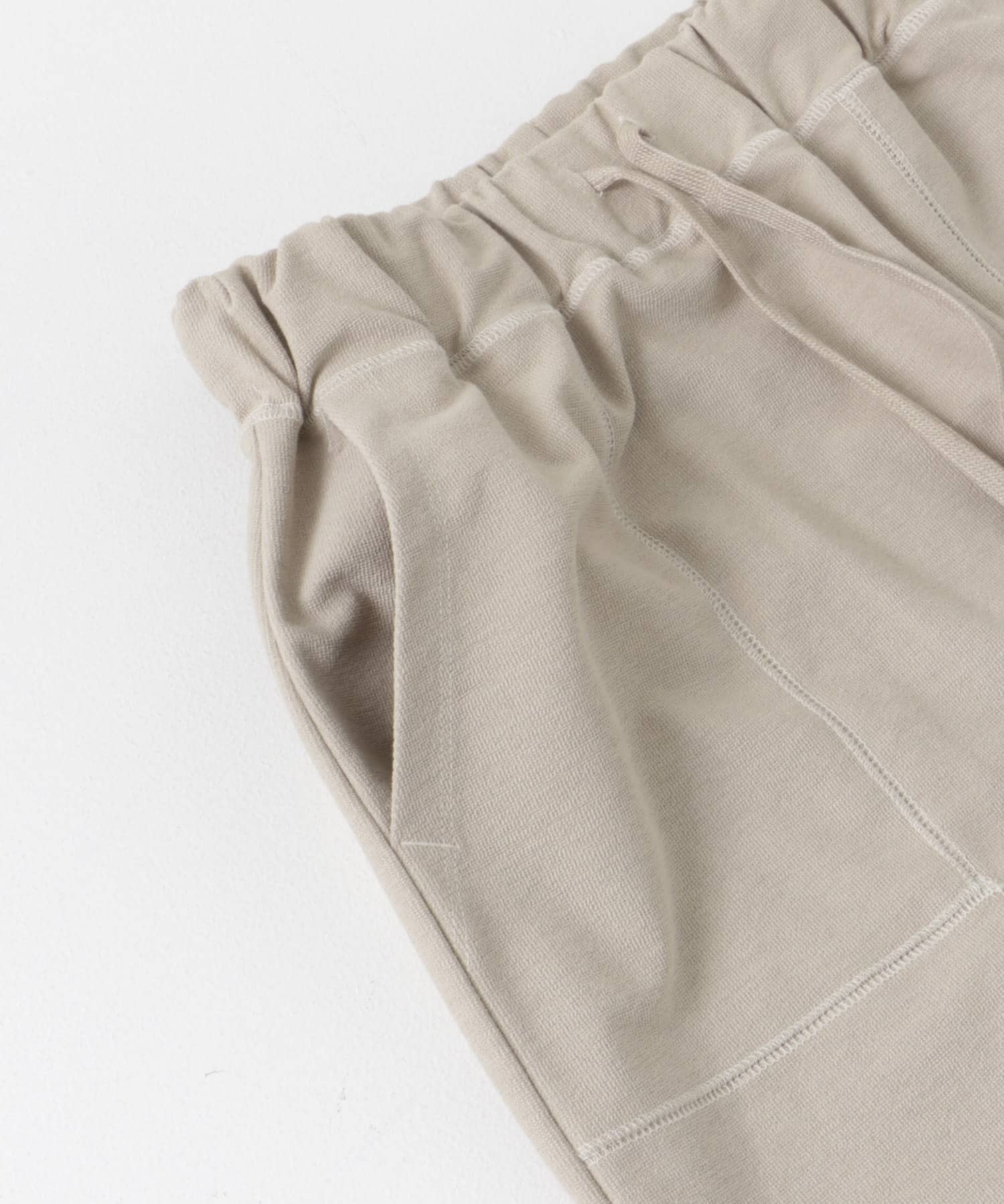 サイドポケットカットストレートスカート BEIGE M