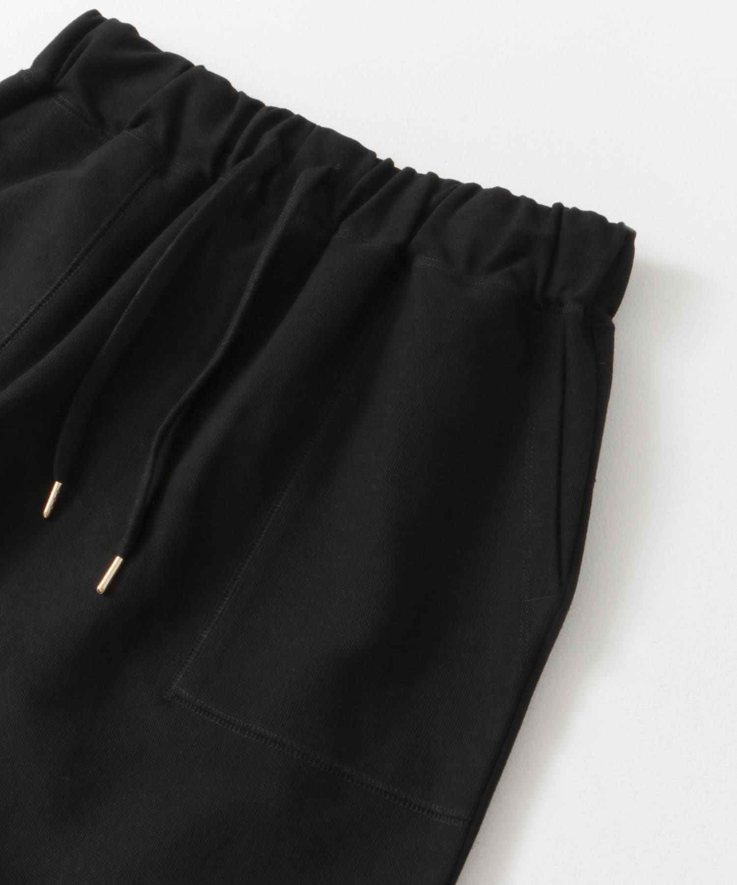 サイドポケットカットストレートスカート BLACK M