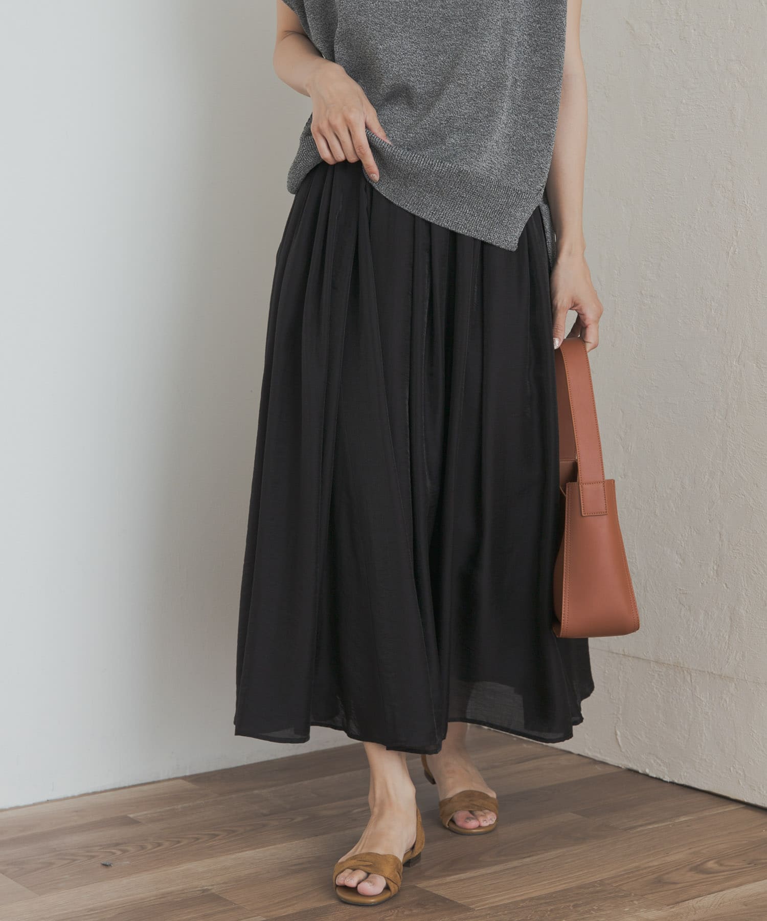 ブライトギャザースカート