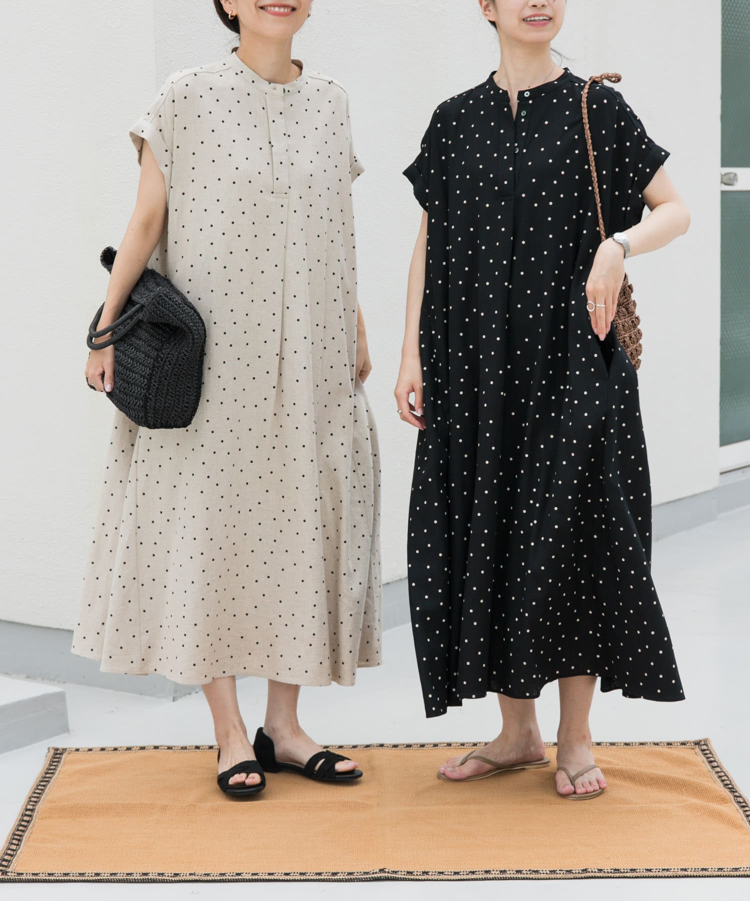 身長：162cm サイズ：M / 身長：161cm サイズ：M