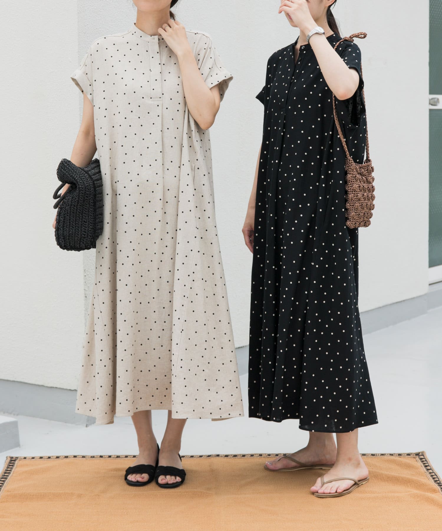 身長：162cm サイズ：M / 身長：161cm サイズ：M