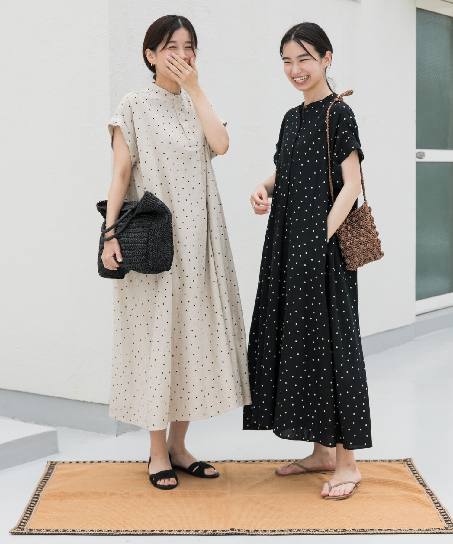身長：162cm サイズ：M / 身長：161cm サイズ：M