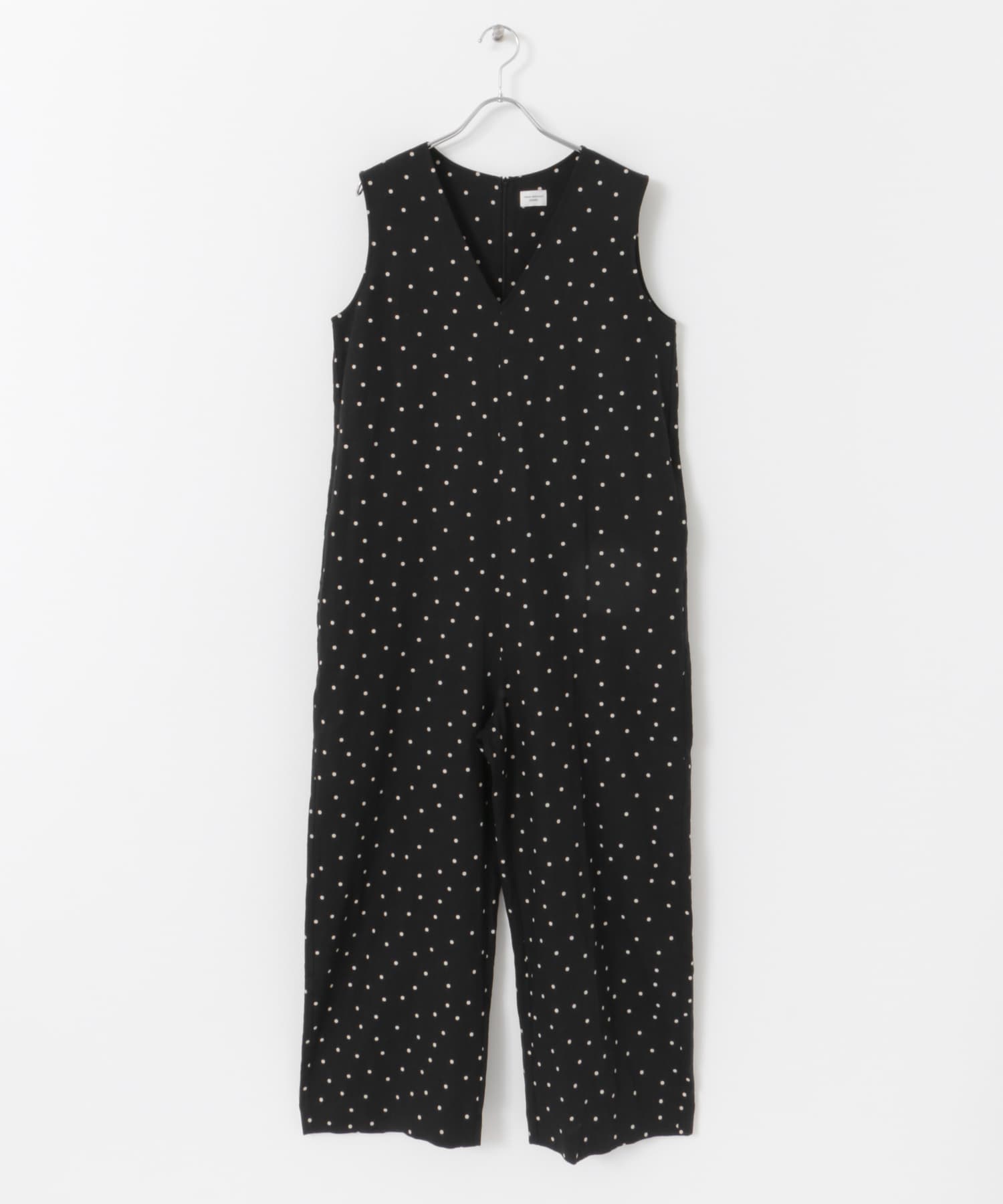 リネンレーヨンドットオールインワン(S BLACK): ボトム｜URBAN