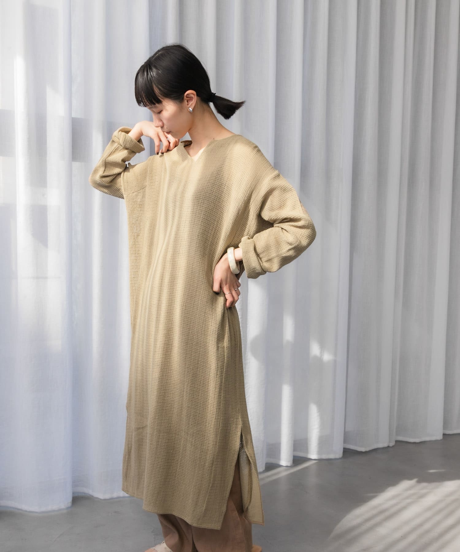 身長：157cm サイズ：M