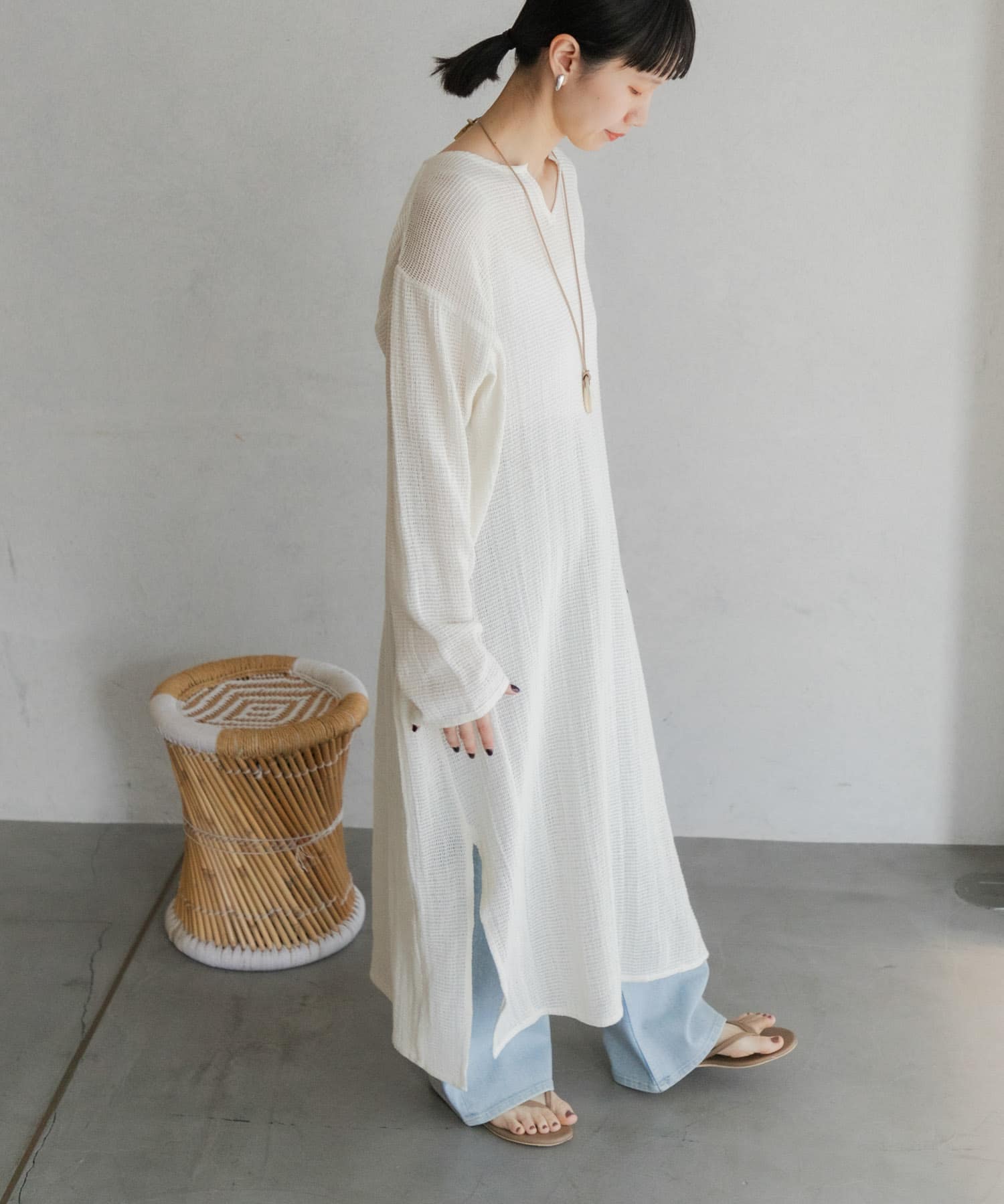 身長：157cm サイズ：M