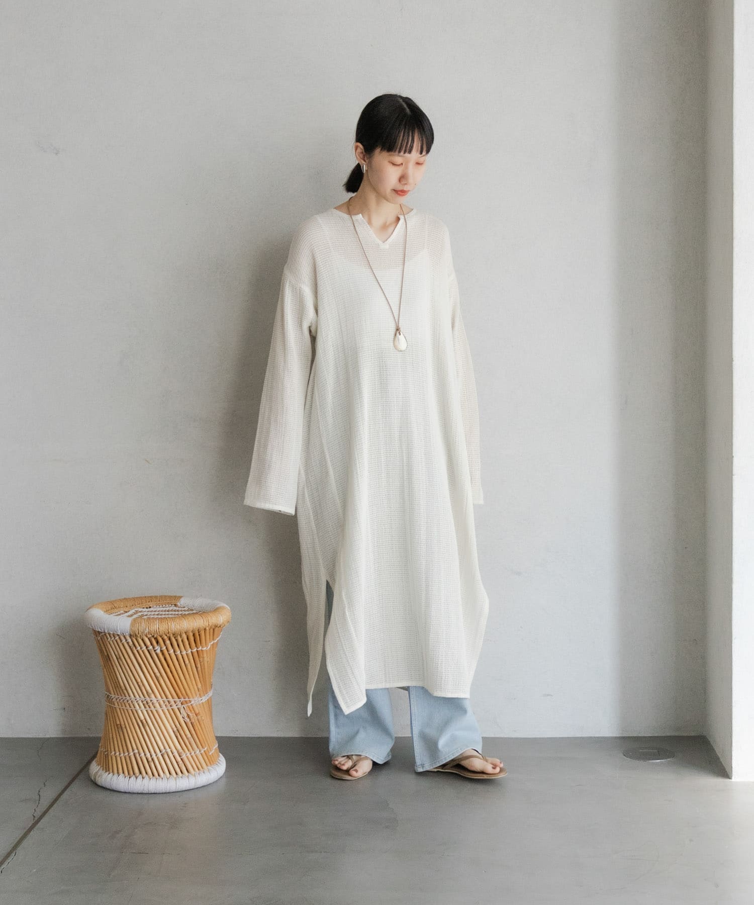 身長：157cm サイズ：M
