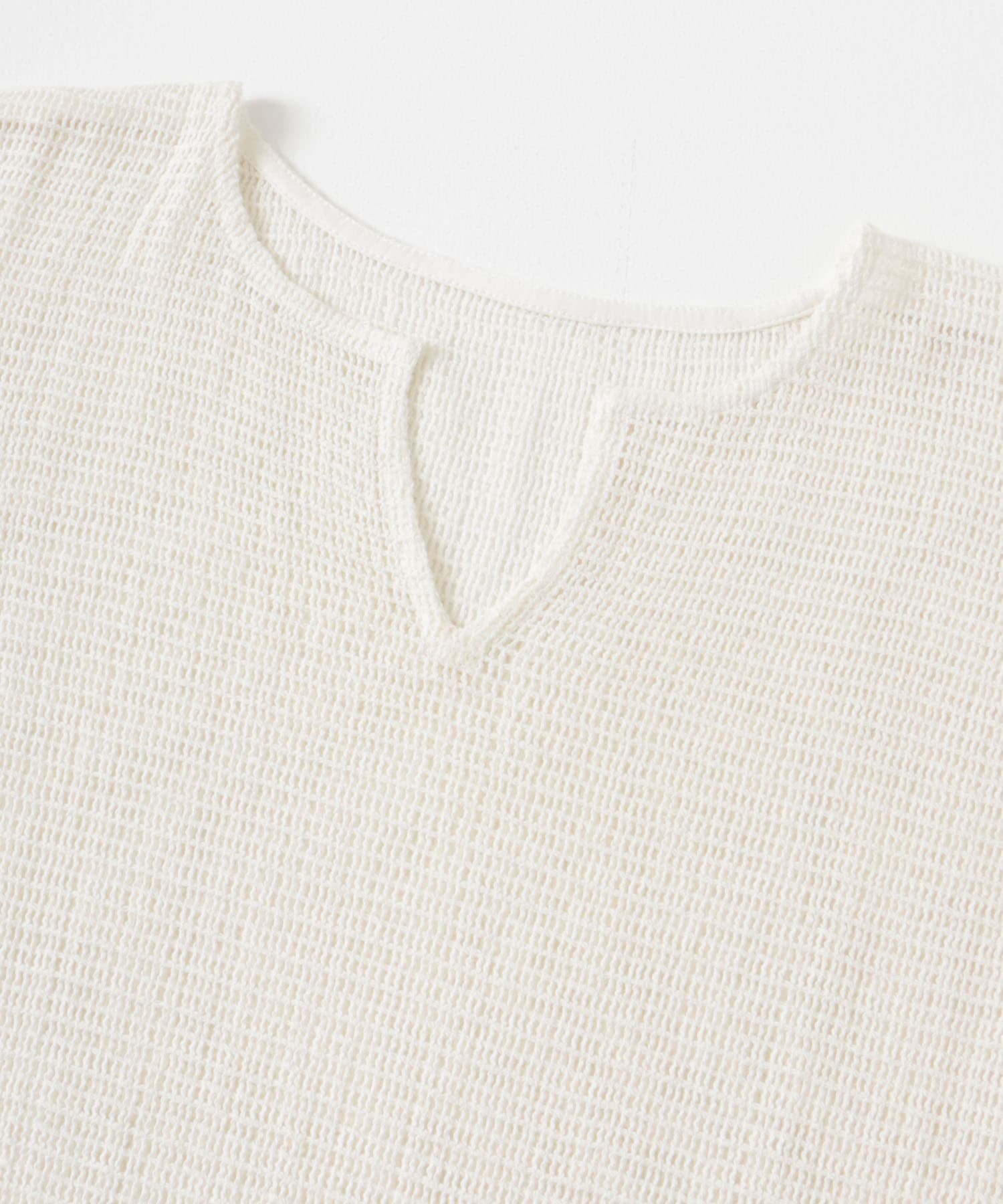 メッシュワンピース WHITE M