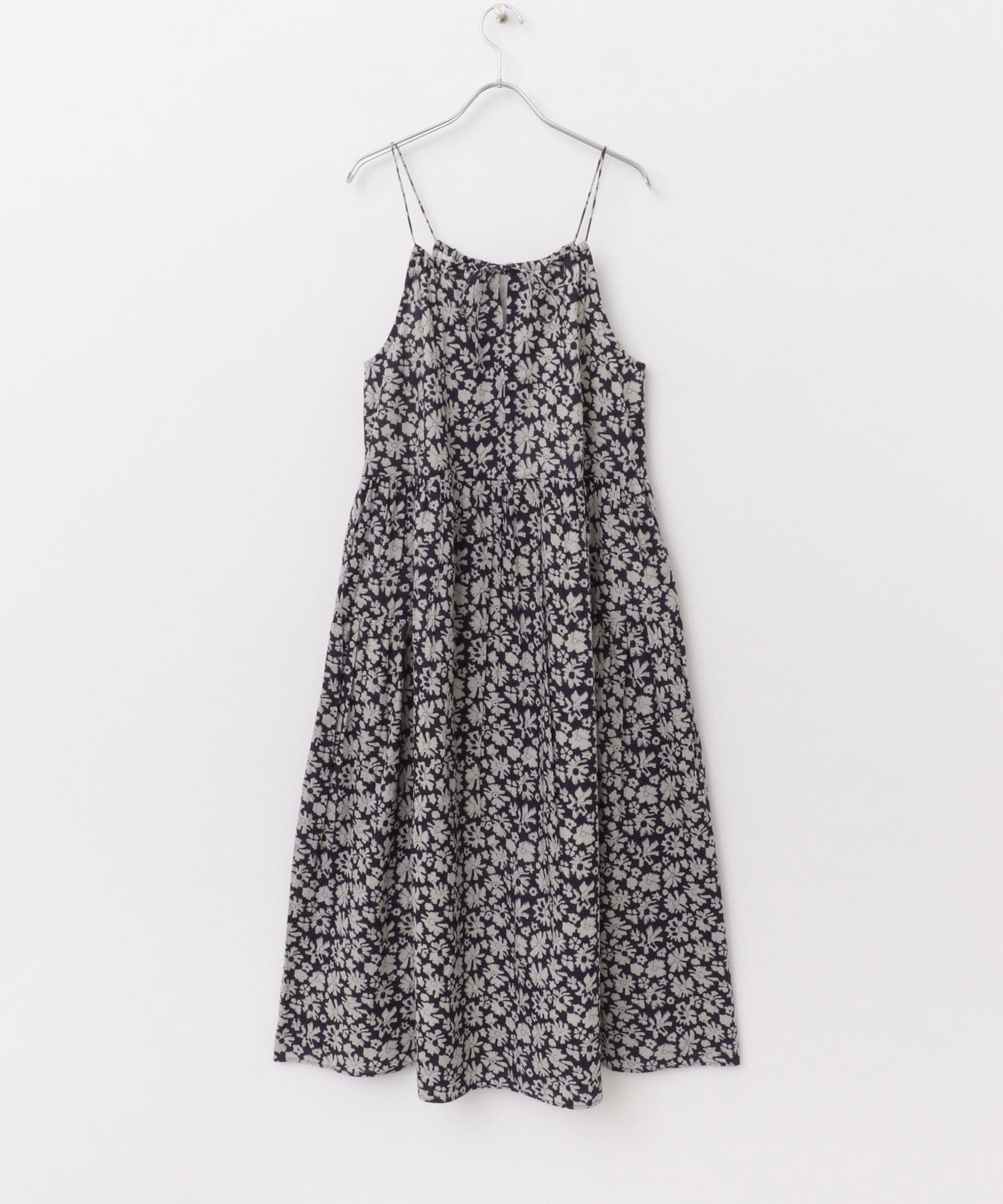 コットンフラワーキャミワンピース(M NAVY): ワンピース｜URBAN