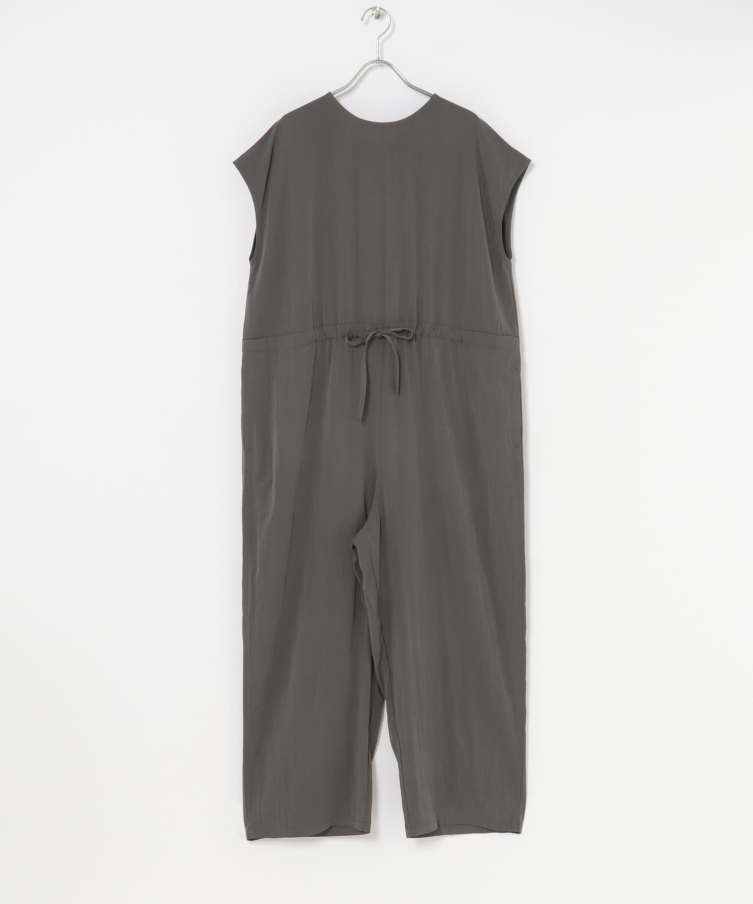 UVカット/接触冷感/吸水速乾』ドロストオールインワン(M CHARCOAL