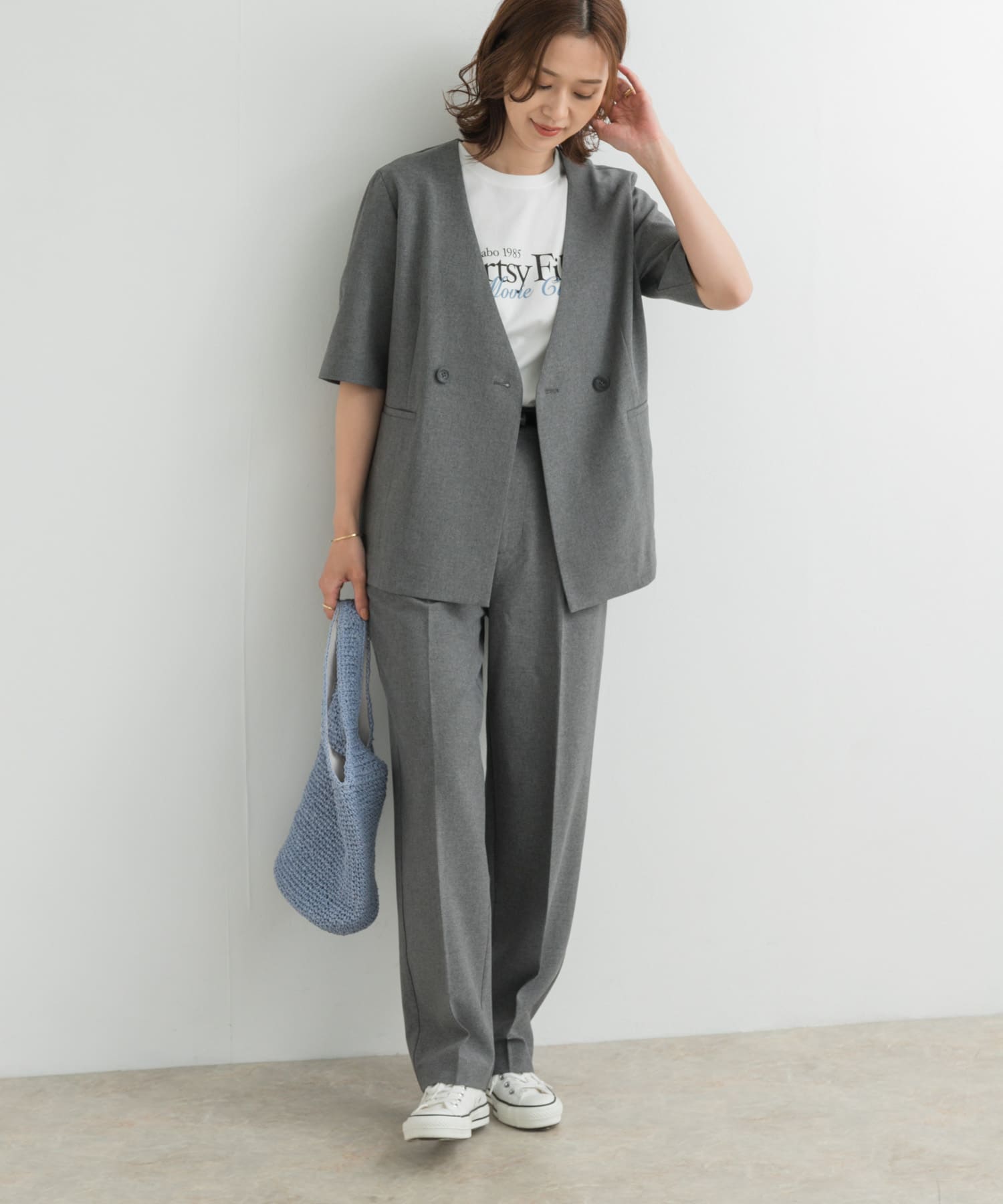 『UR TECH DRYLUXE』ハーフスリーブジャケット CHARCOAL M