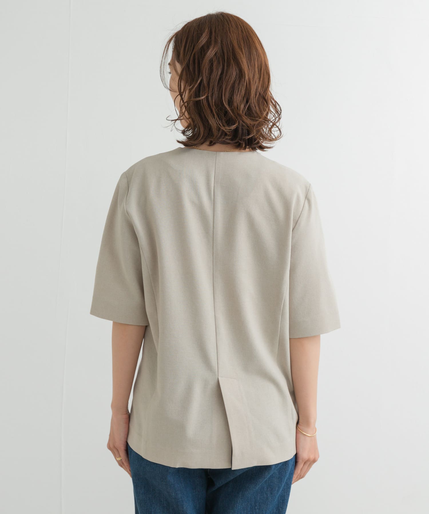 UR TECH DRYLUXE』ハーフスリーブジャケット(M CHARCOAL