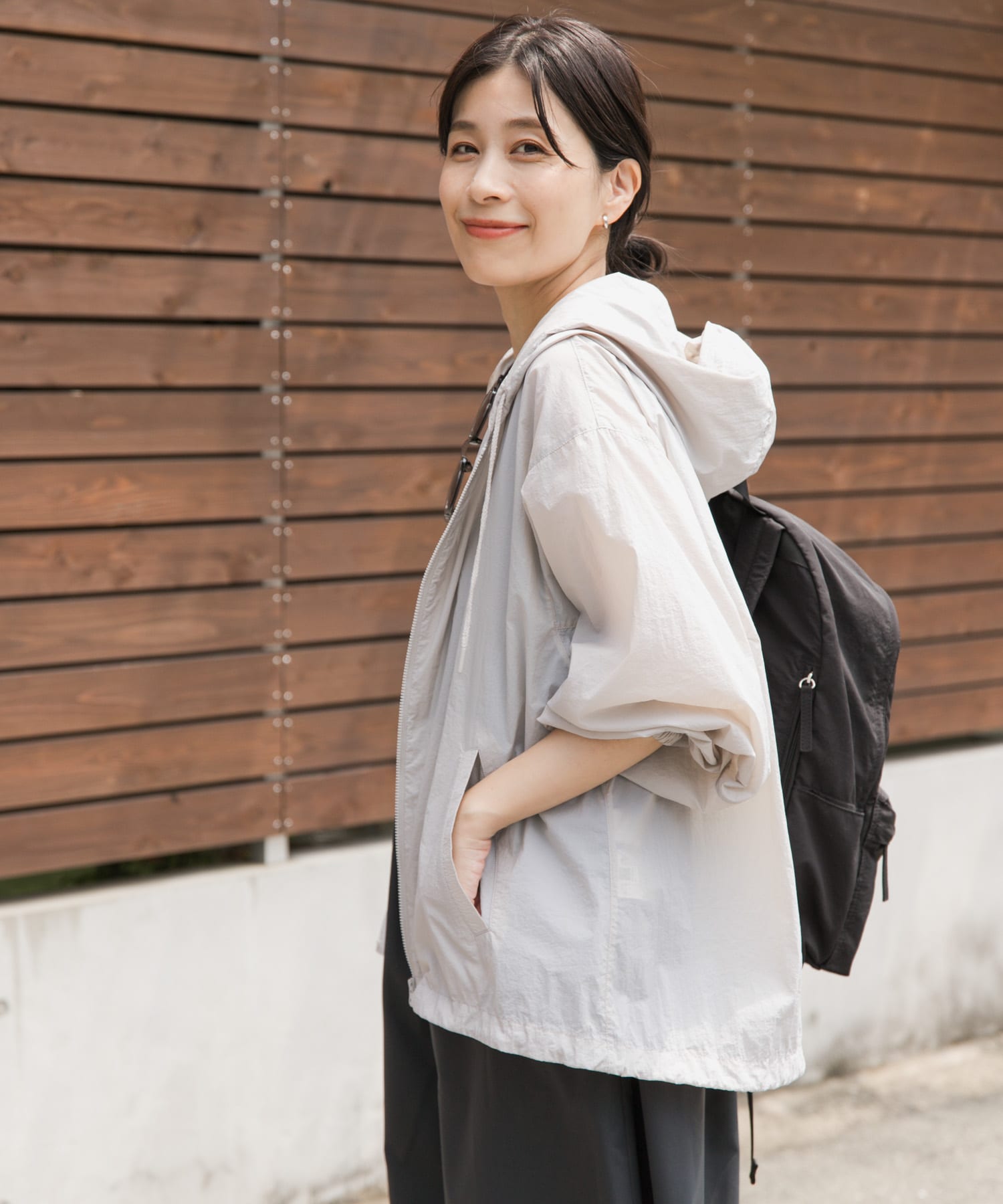 身長：162cm サイズ：M