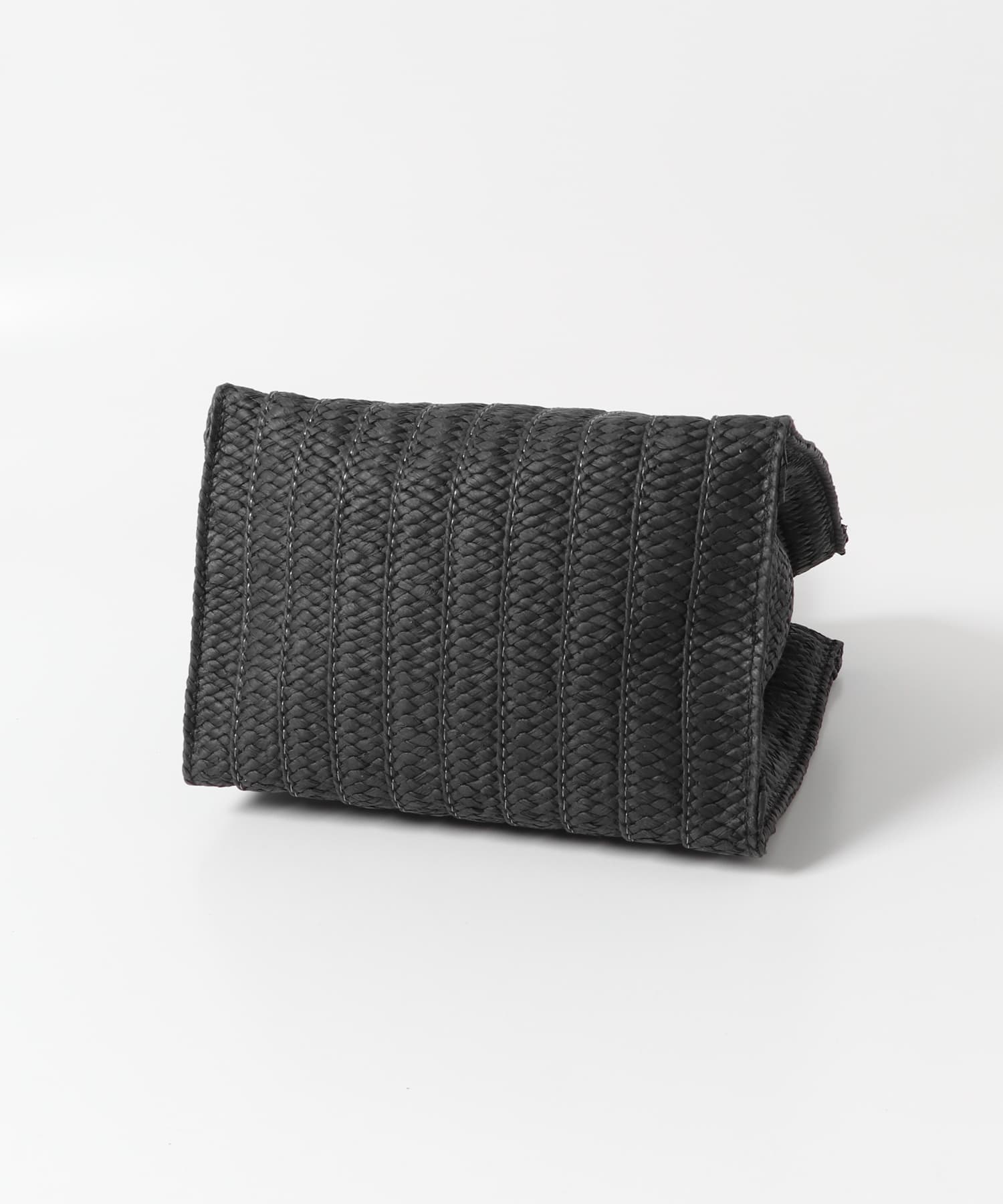 ソフトハンドルカゴバッグ BLACK one