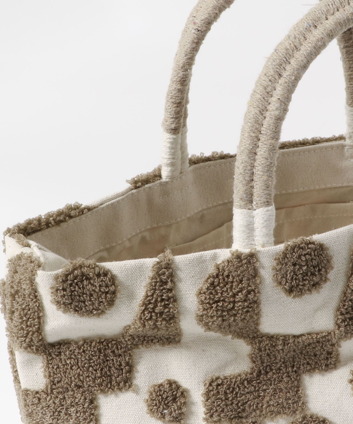 『別注』Beej×DOORS　モール刺繍トート BEIGE one