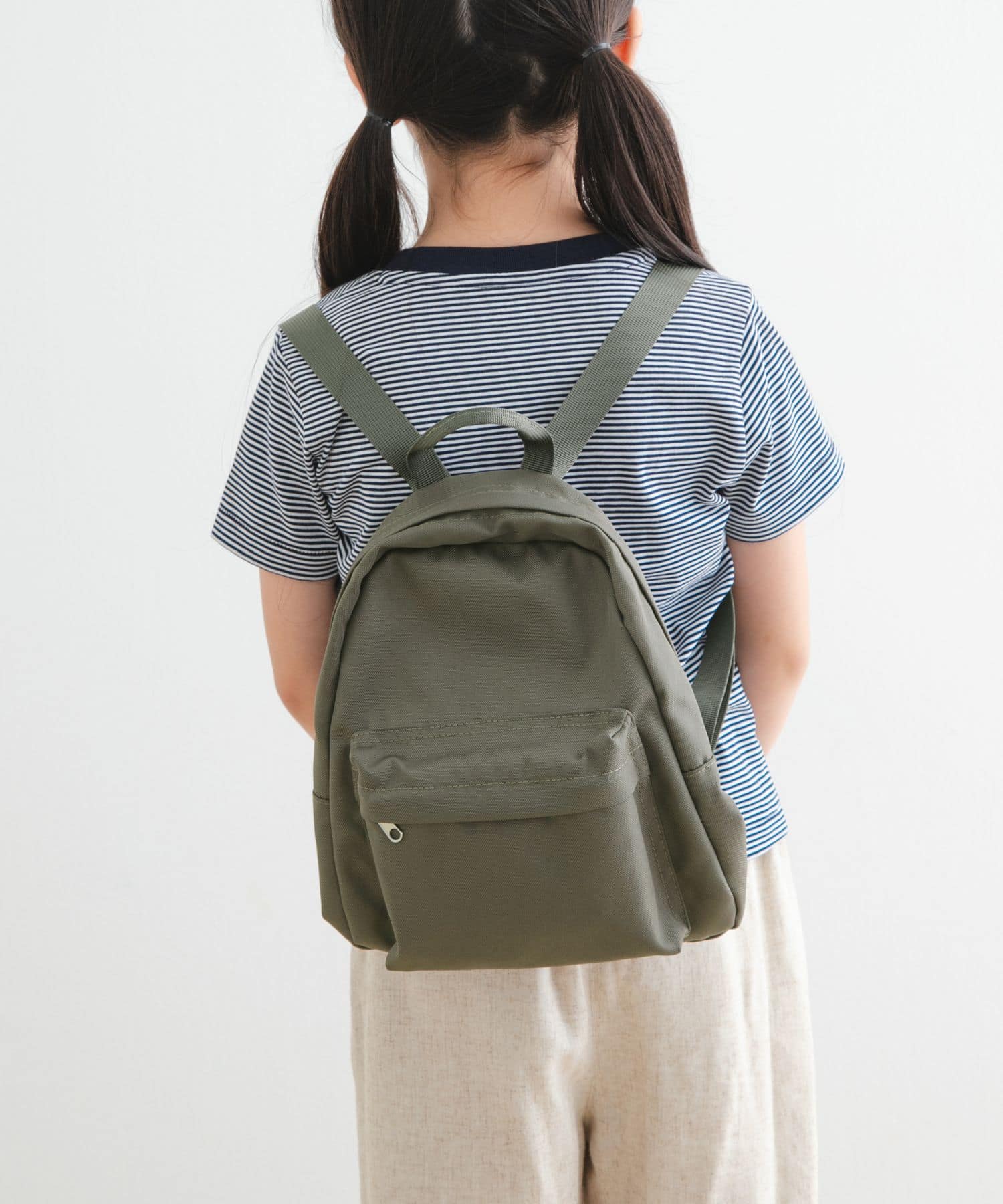 撥水ミニリュック KHAKI one
