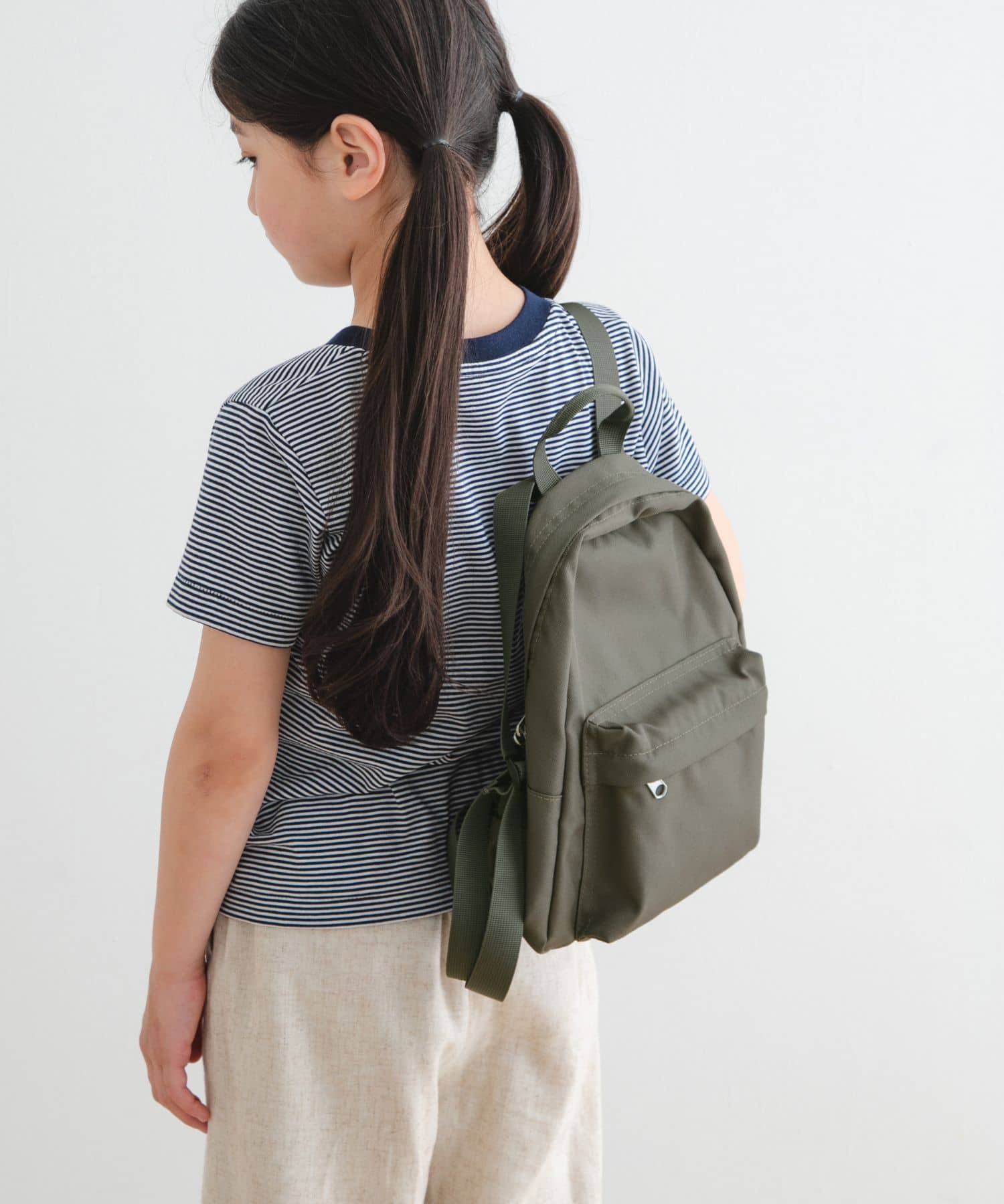 撥水ミニリュック KHAKI one