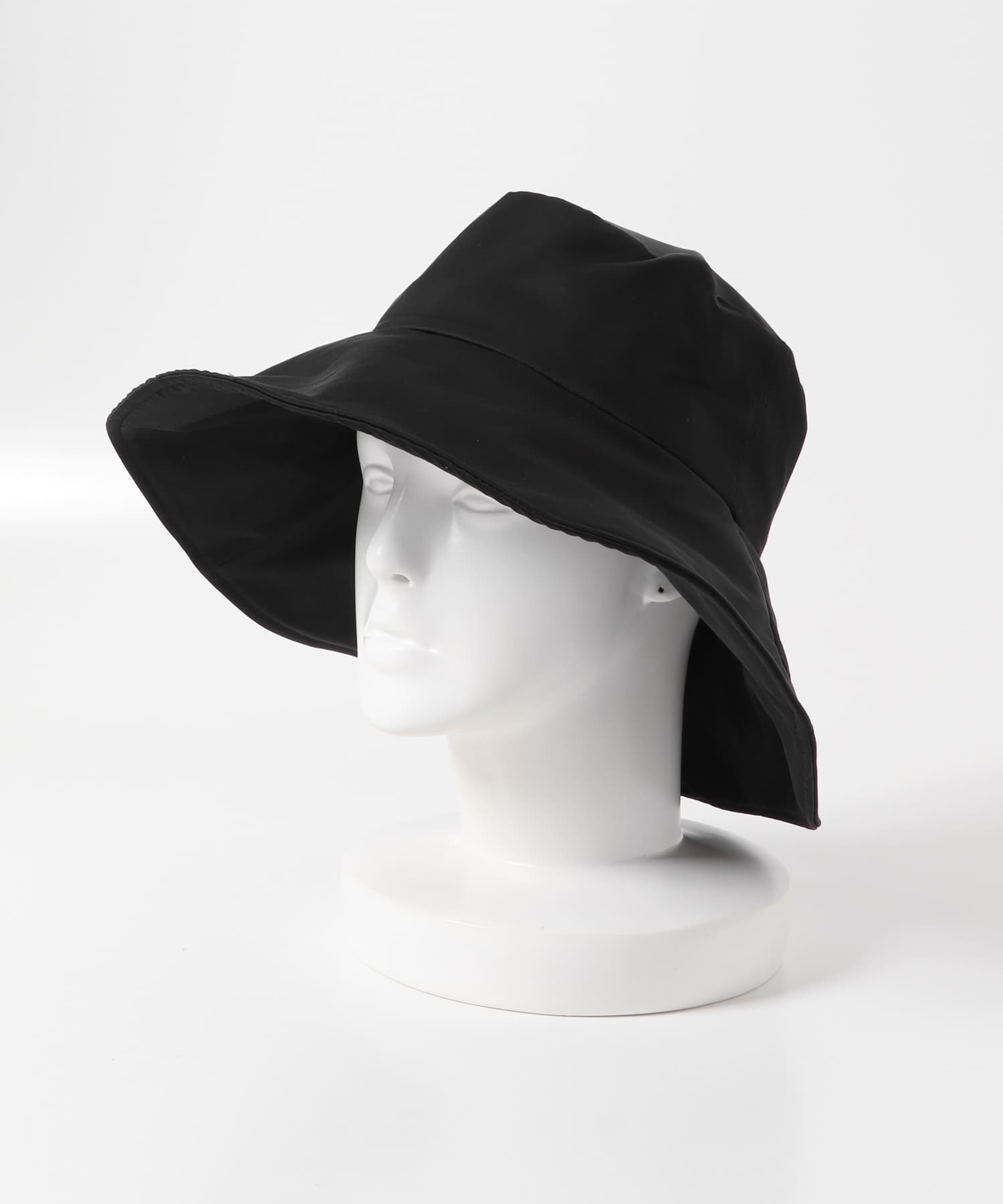 撥水UVハット BLACK one