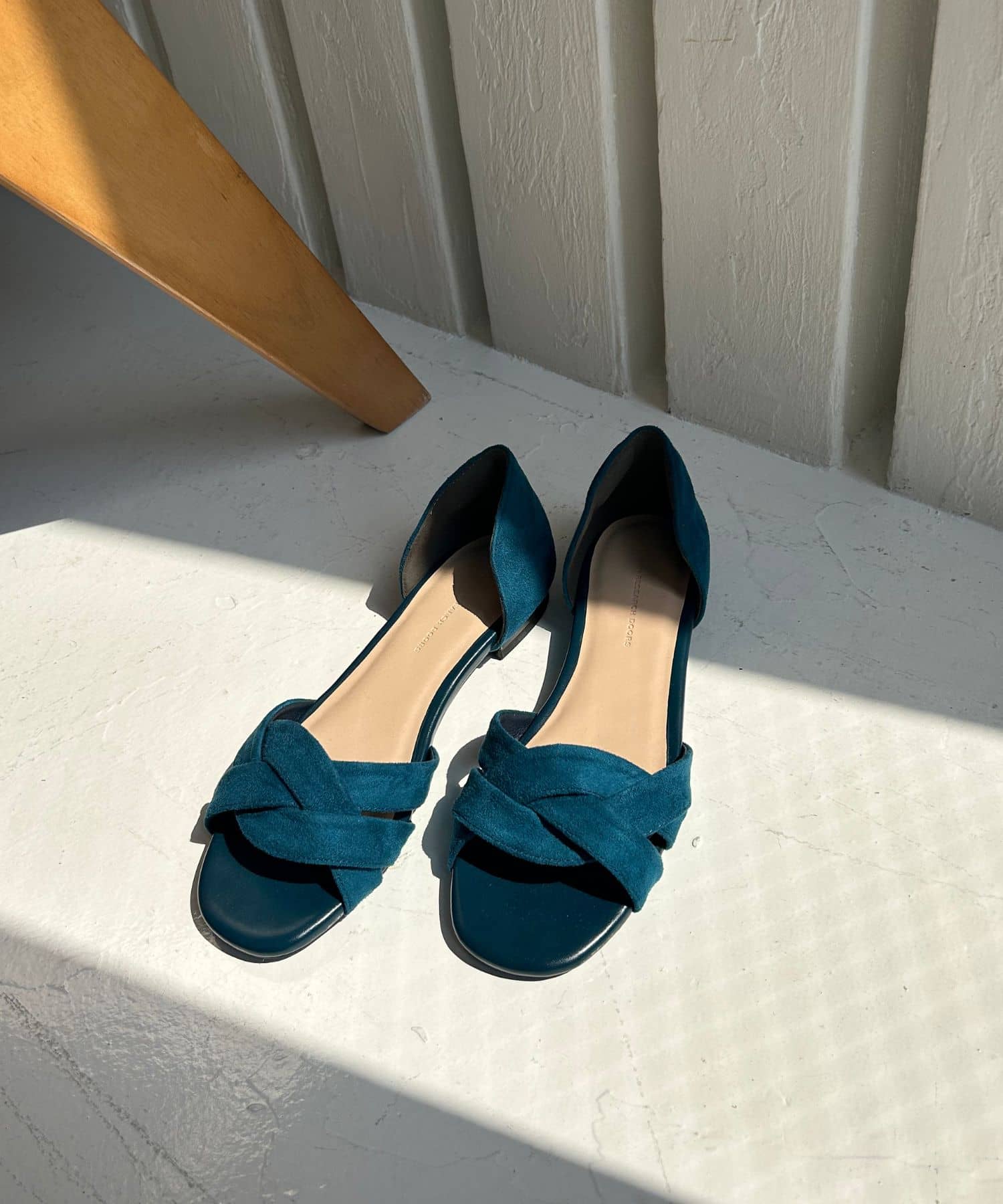 『一部WEB限定カラー』セパレートフラットサンダル BLUE 36