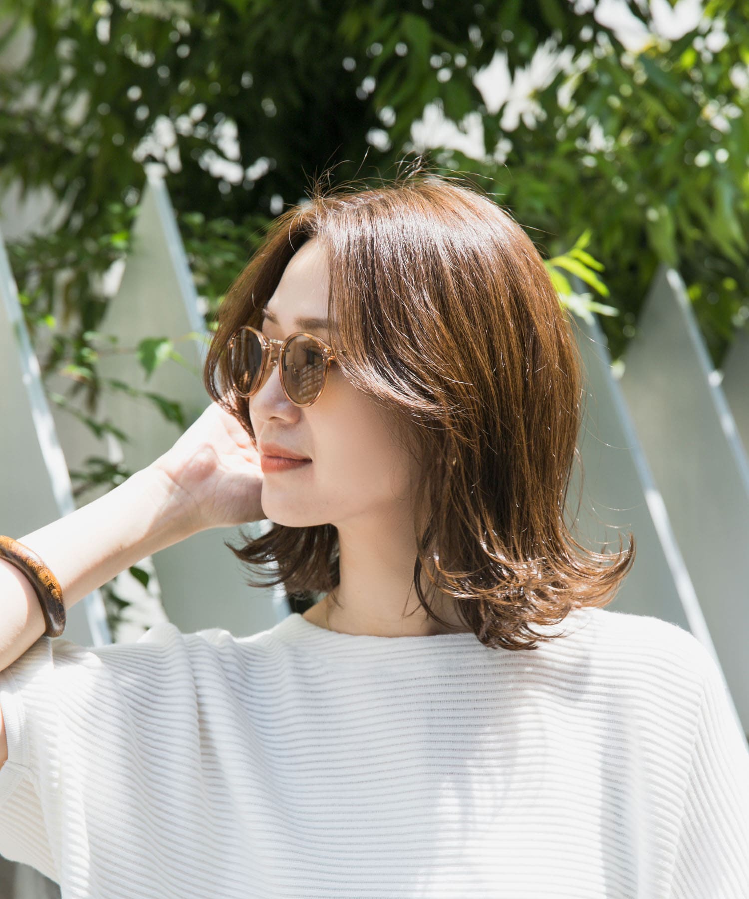 ボストンサングラス L.BROWN one