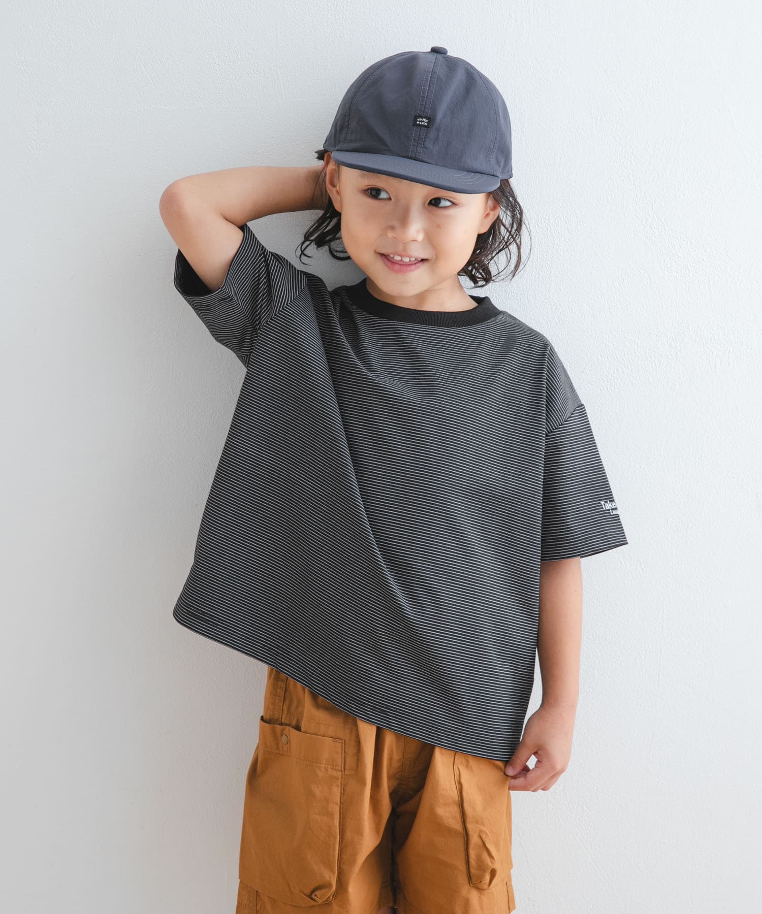 『吸水速乾/接触冷感/イージーケア』『親子リンク』クイックドライショートスリーブTシャツ(KIDS)