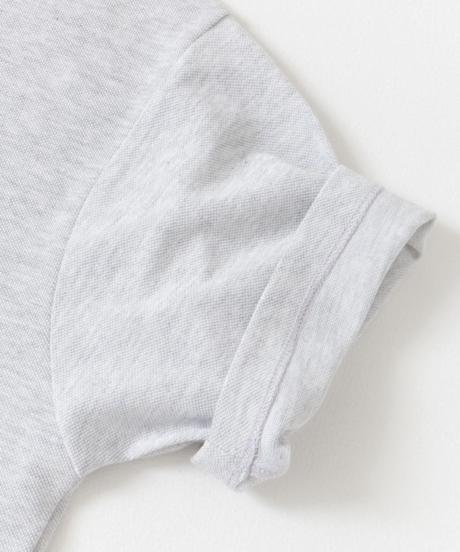 『WEB/一部店舗限定』『別注』PENNEYS×DOORS　THEFOX鹿の子ポロシャツ(KIDS) ASH GRAY 150