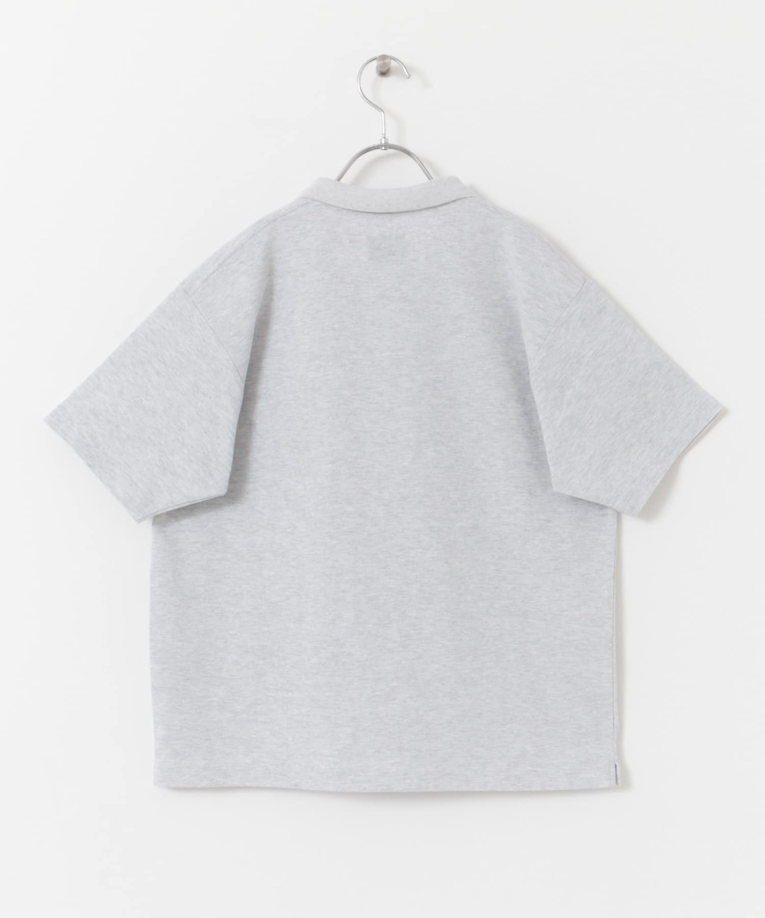 『WEB/一部店舗限定』『別注』PENNEYS×DOORS　THEFOX鹿の子ポロシャツ(KIDS) ASH GRAY 150